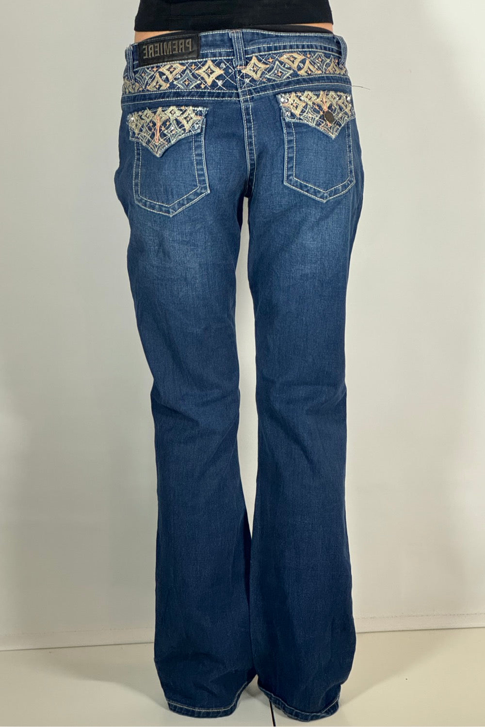 Lågmidjade jeans stl: M