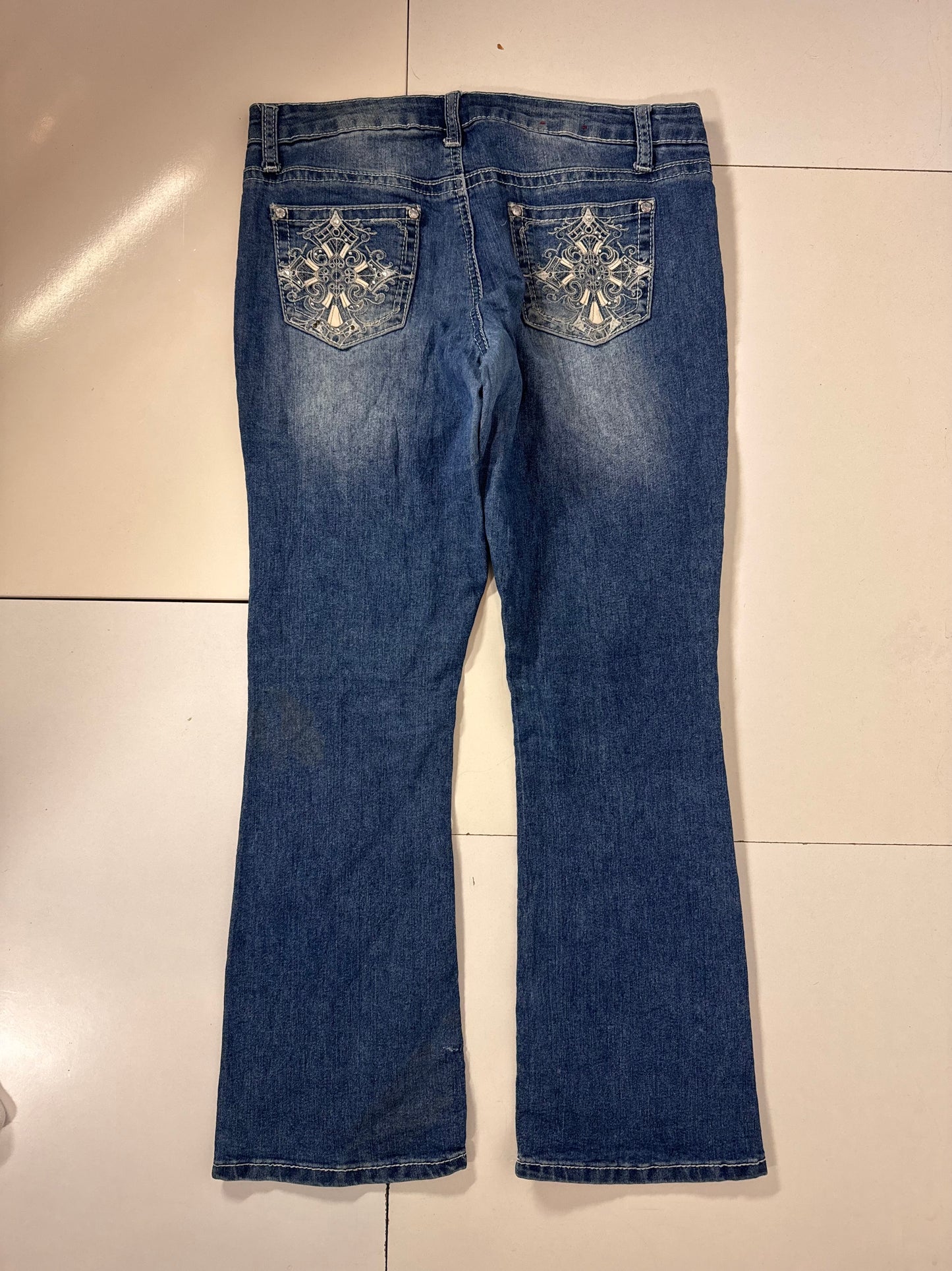 Lågmidjade jeans stl: S