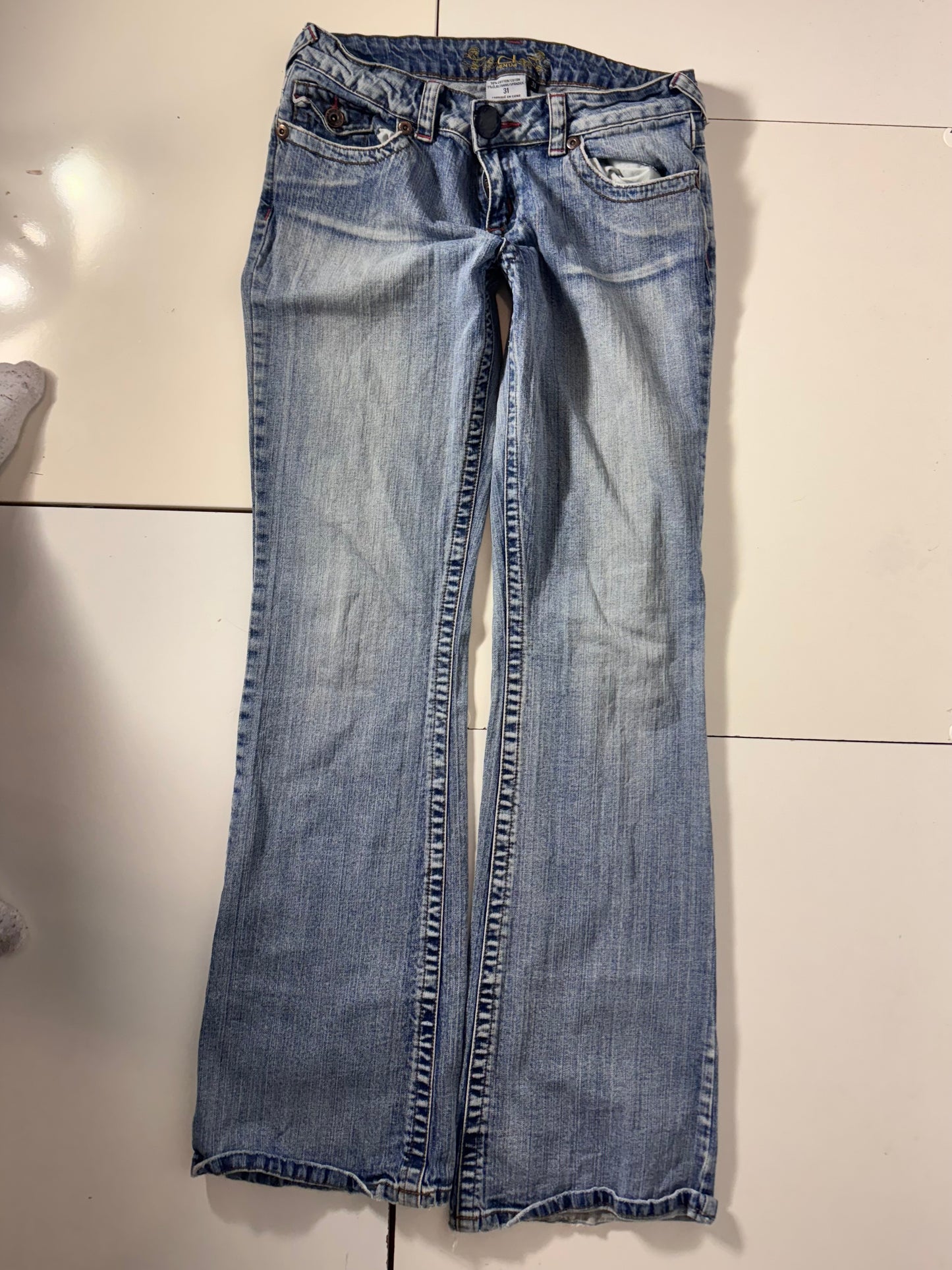 Lågmidjade jeans stl: S