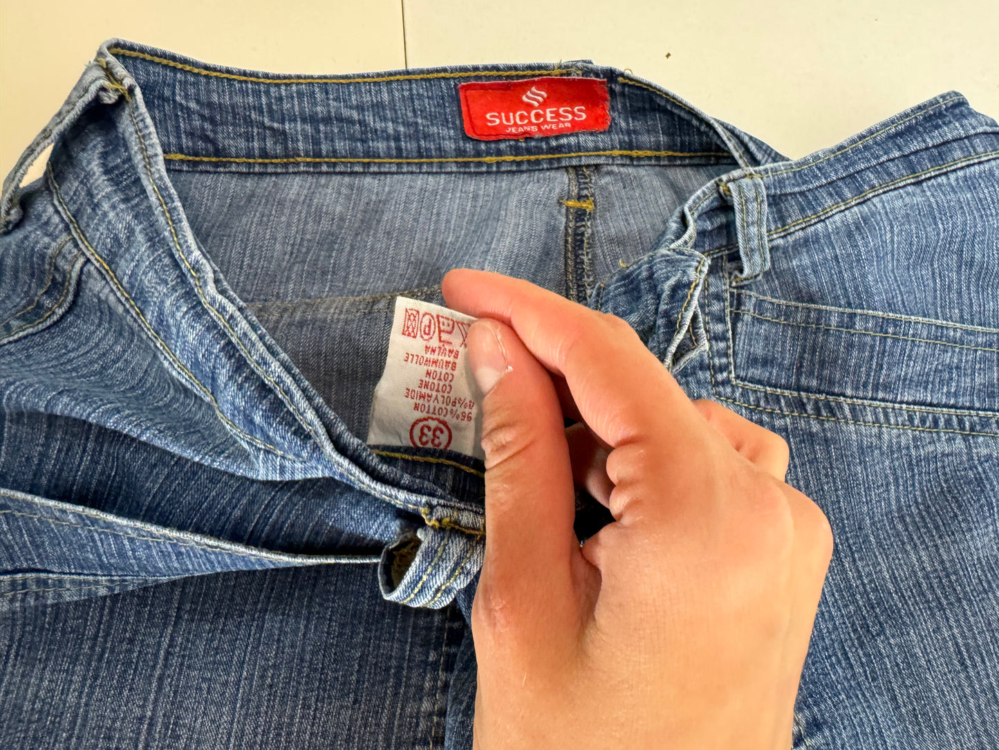 Lågmidjade jeans stl: L