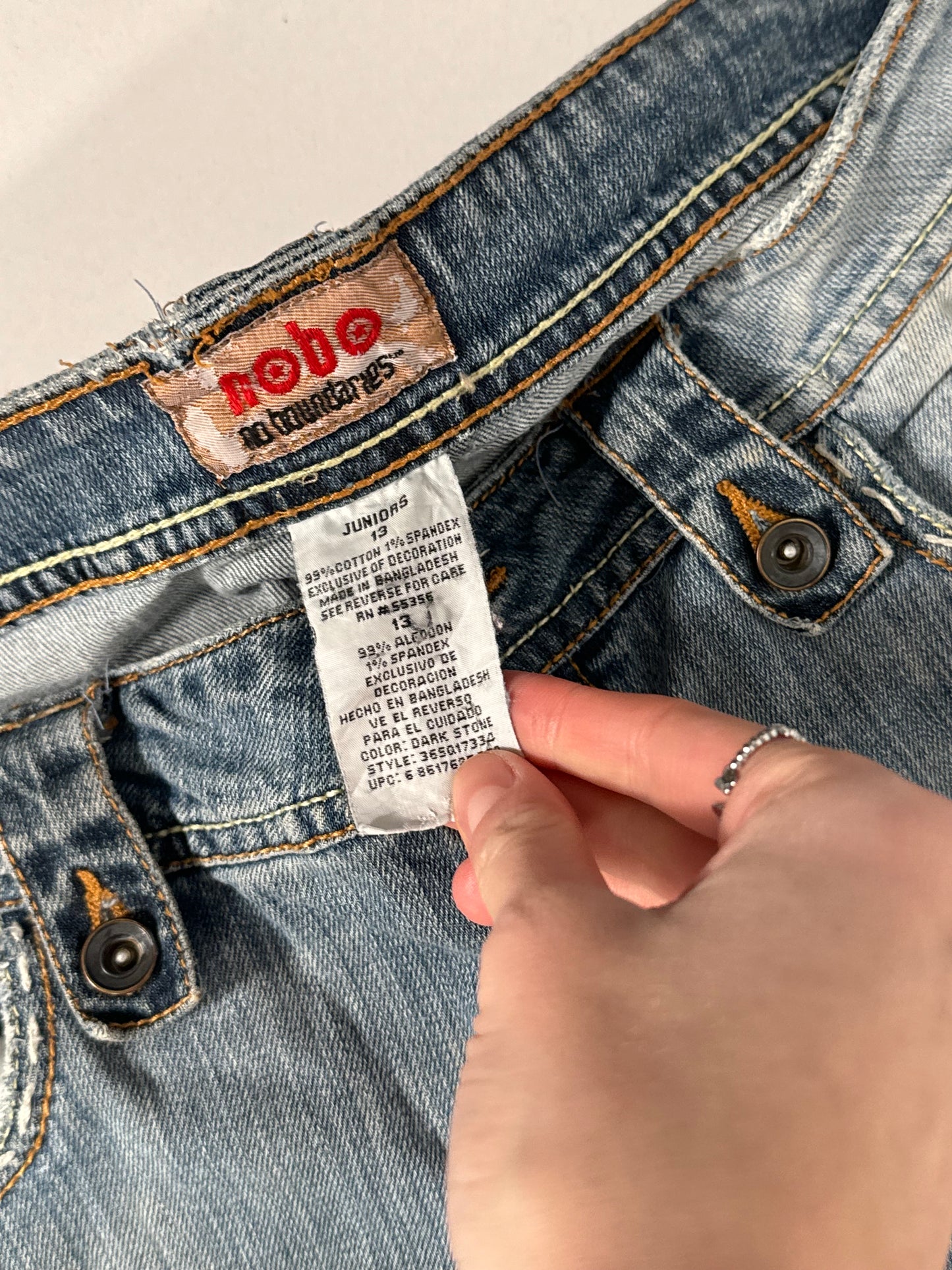 Lavlivede jeans str: M