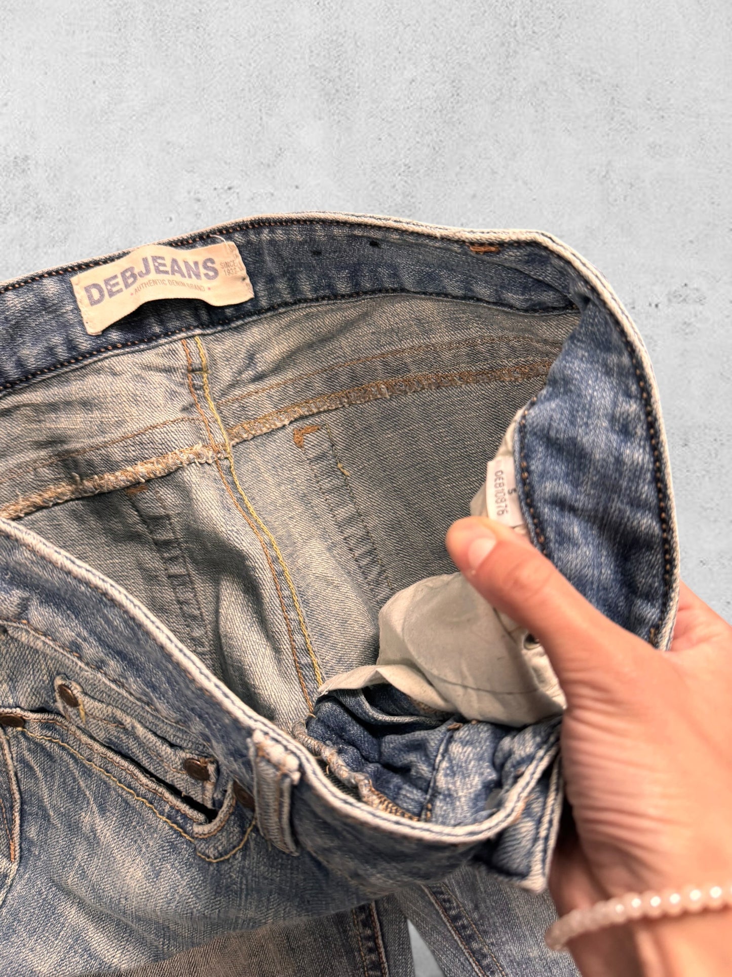 Lågmidjade jeans stl: XS
