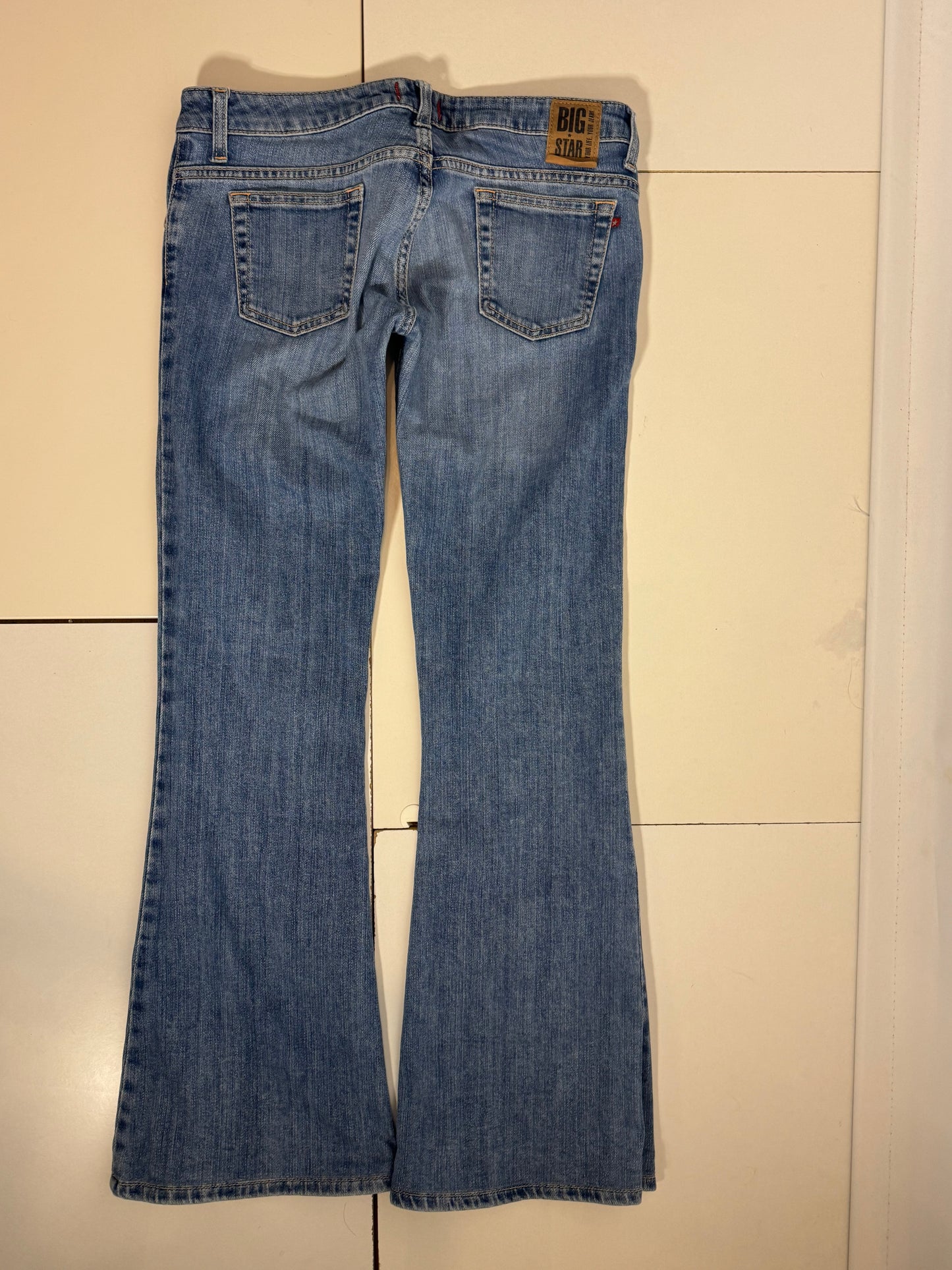 Lågmidjade jeans stl: S
