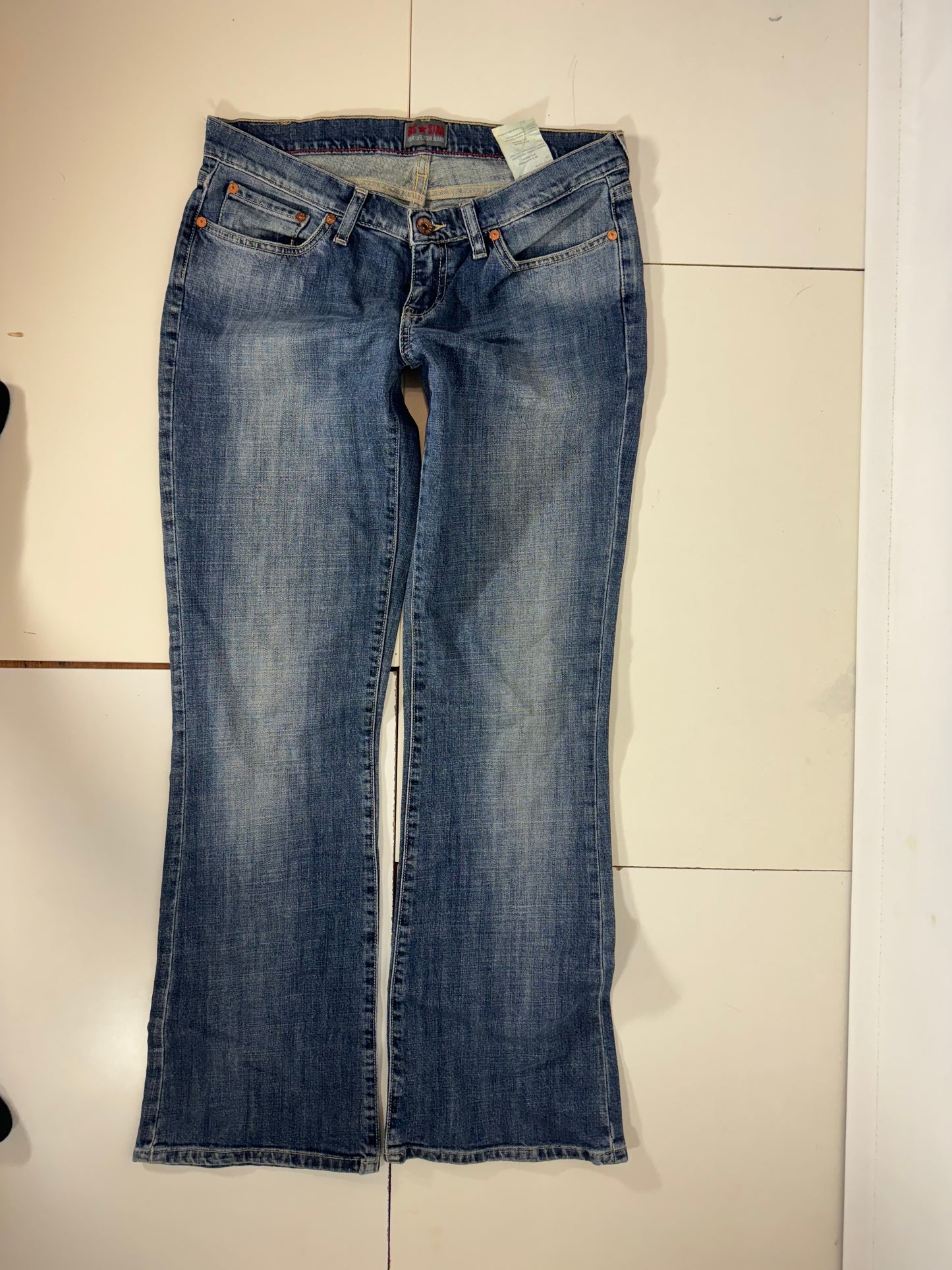 Lågmidjade jeans stl: S