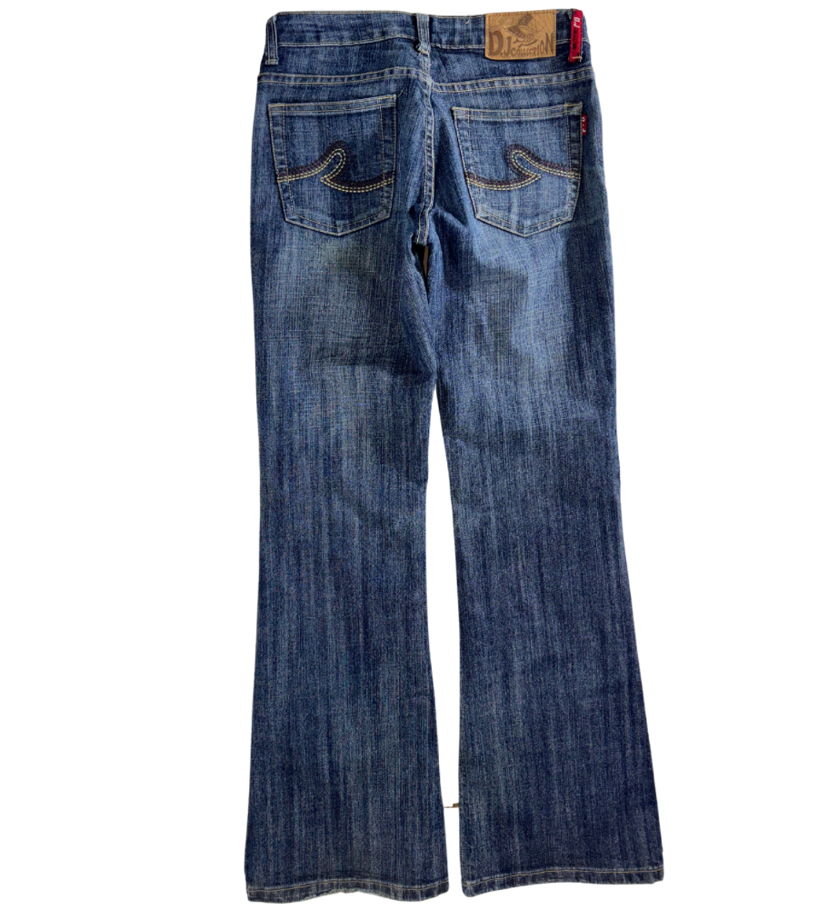 Lågmidjade jeans–stl: XS