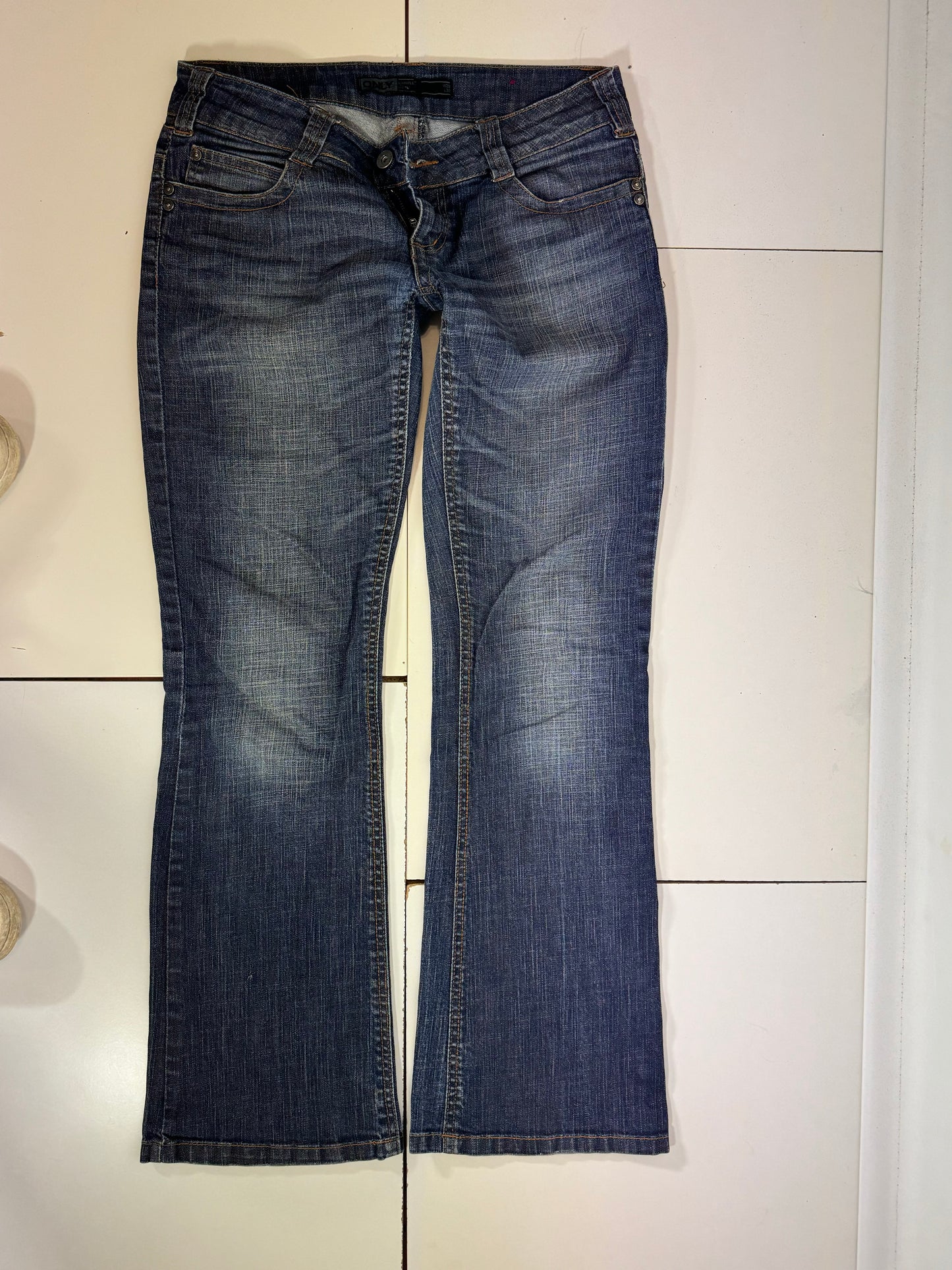 Lågmidjade jeans stl: S