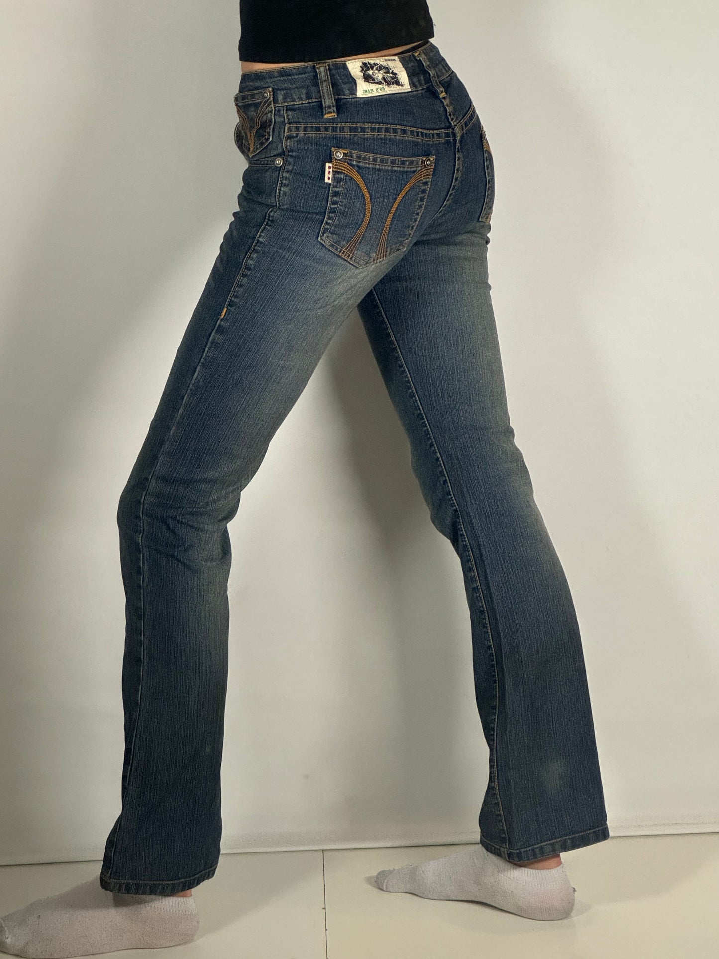 Lågmidjade jeans stl: XXS