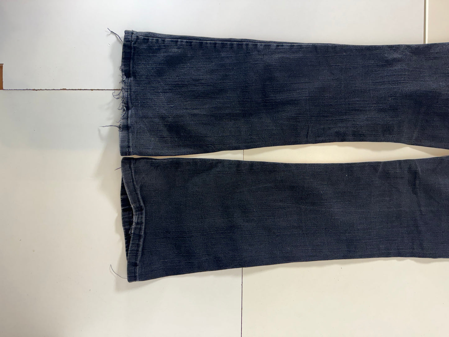 Lågmidjade jeans–stl: S