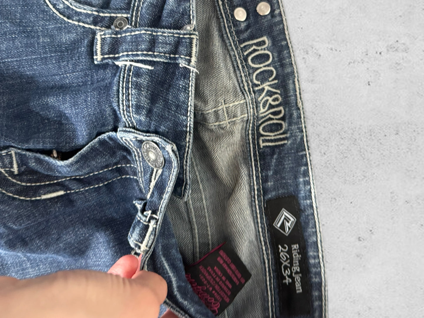 Lågmidjade jeans stl: XS