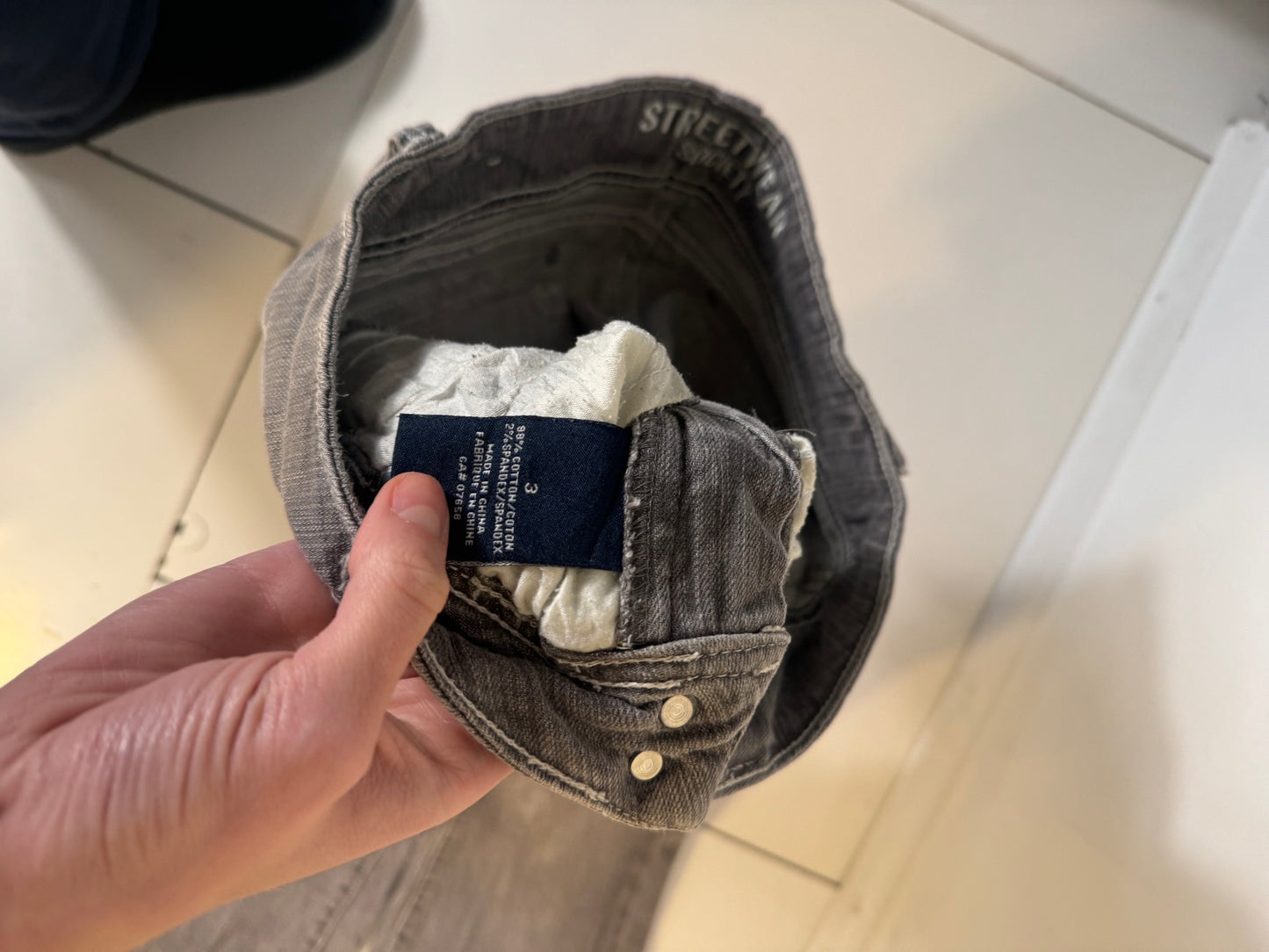 Lavlivede jeans str: XS