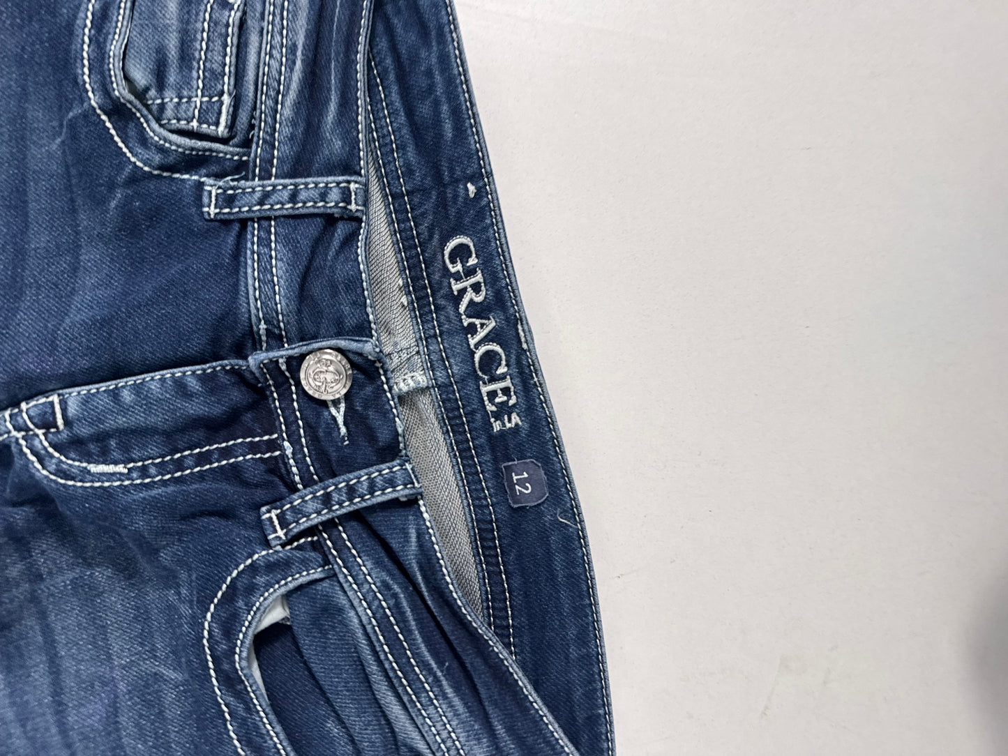 Lågmidjade jeans stl: XXS