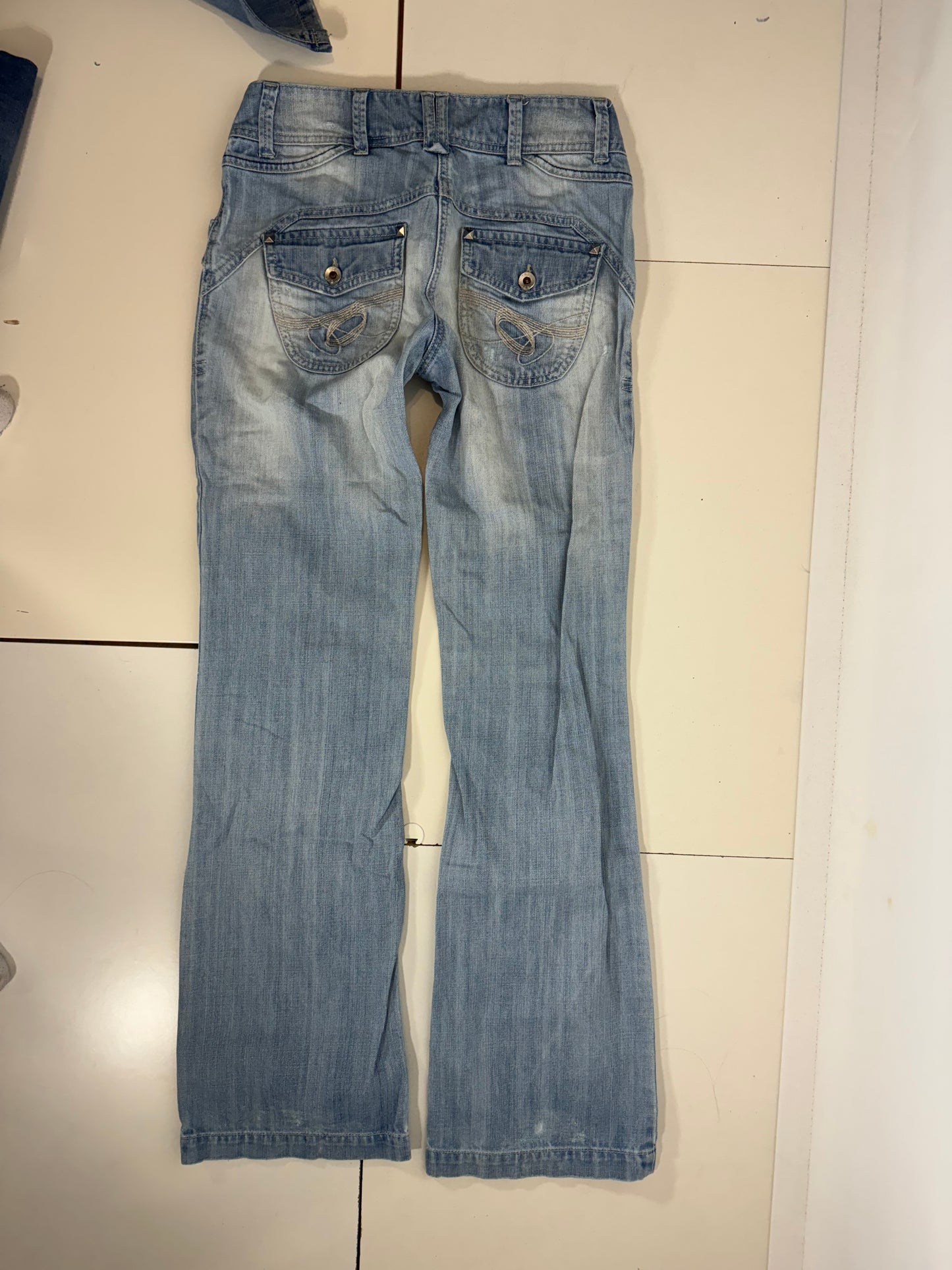 Lågmidjade jeans stl: XS