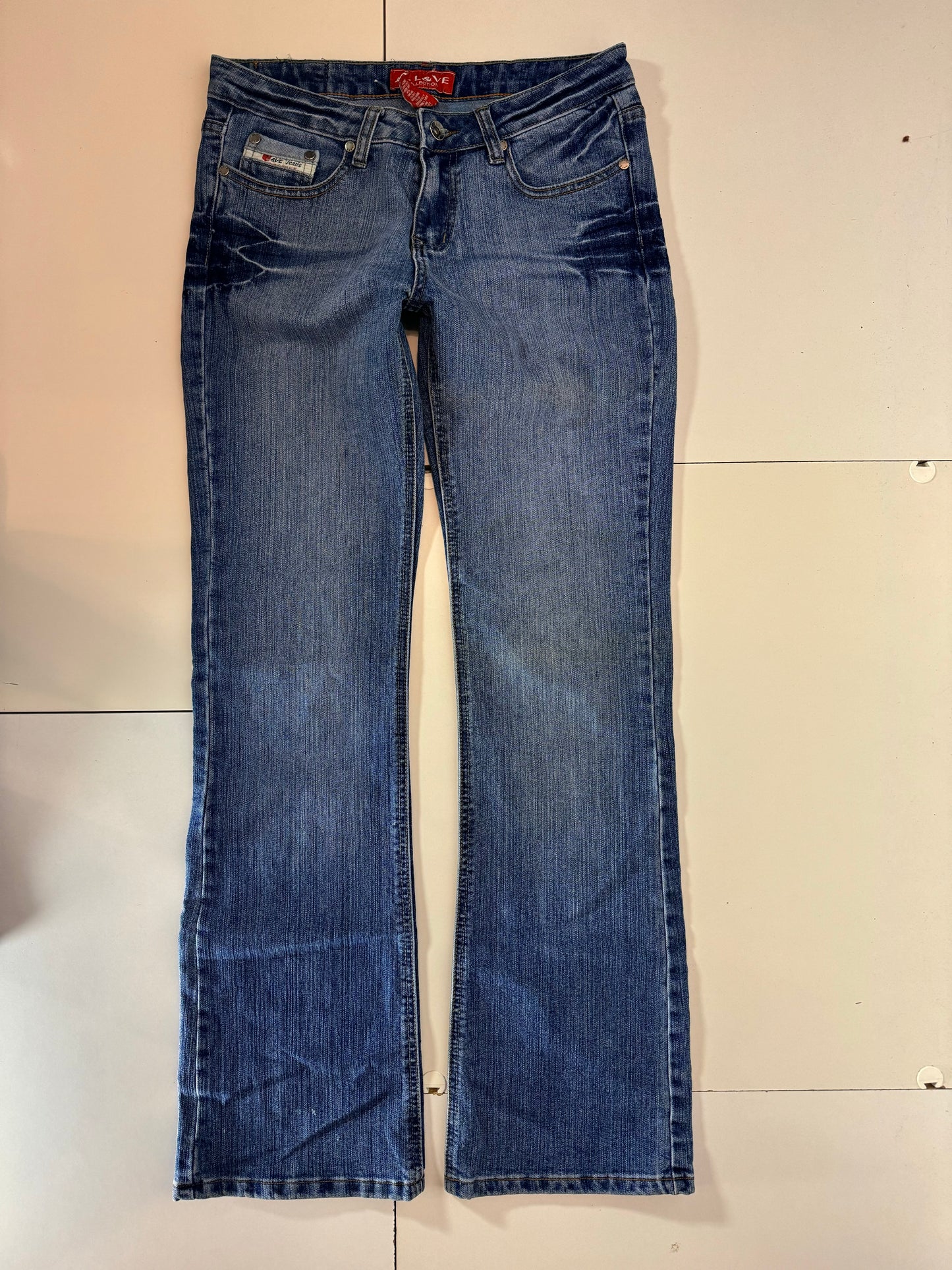 Lågmidjade jeans stl: S