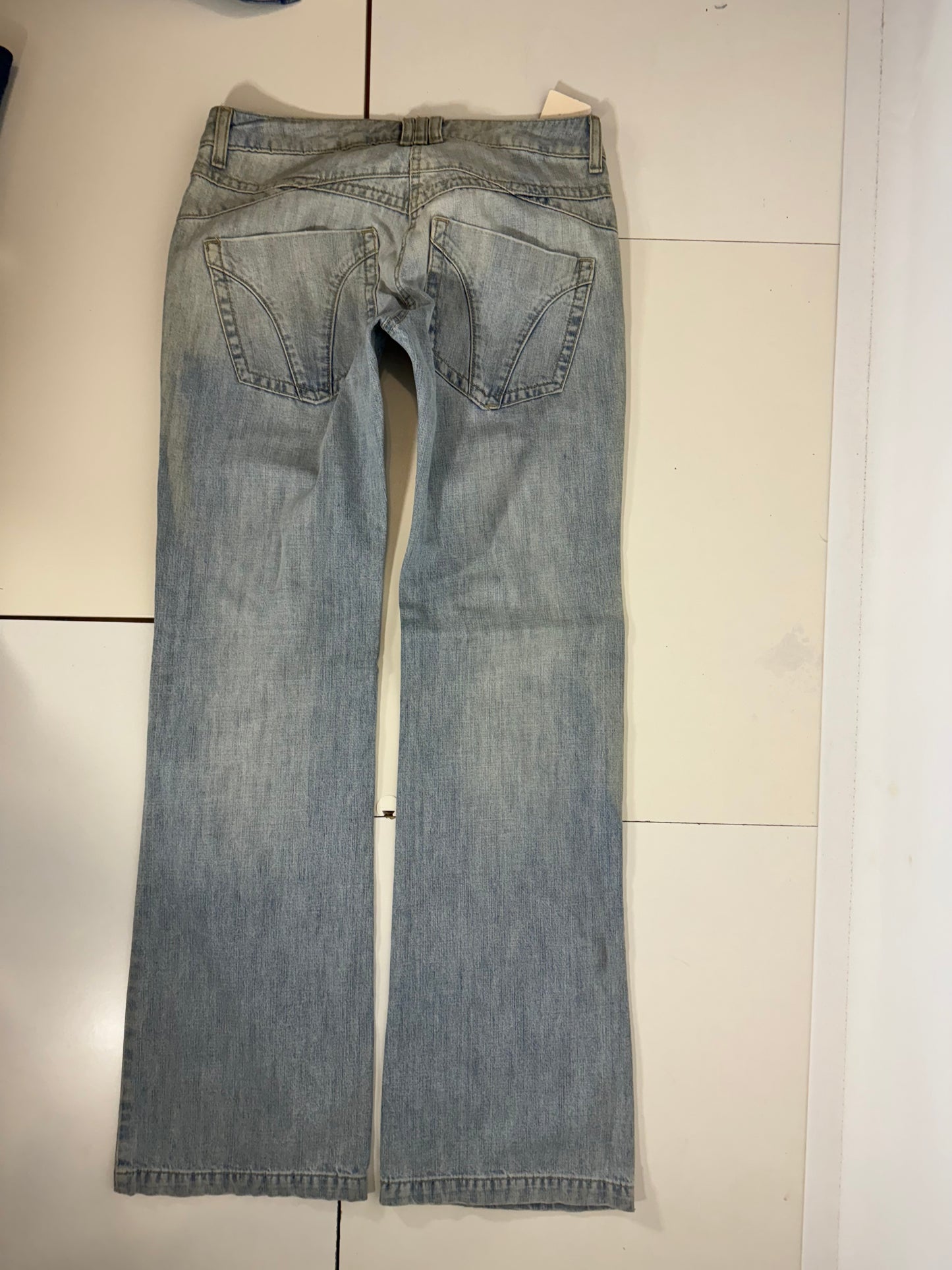 Lågmidjade jeans stl: S