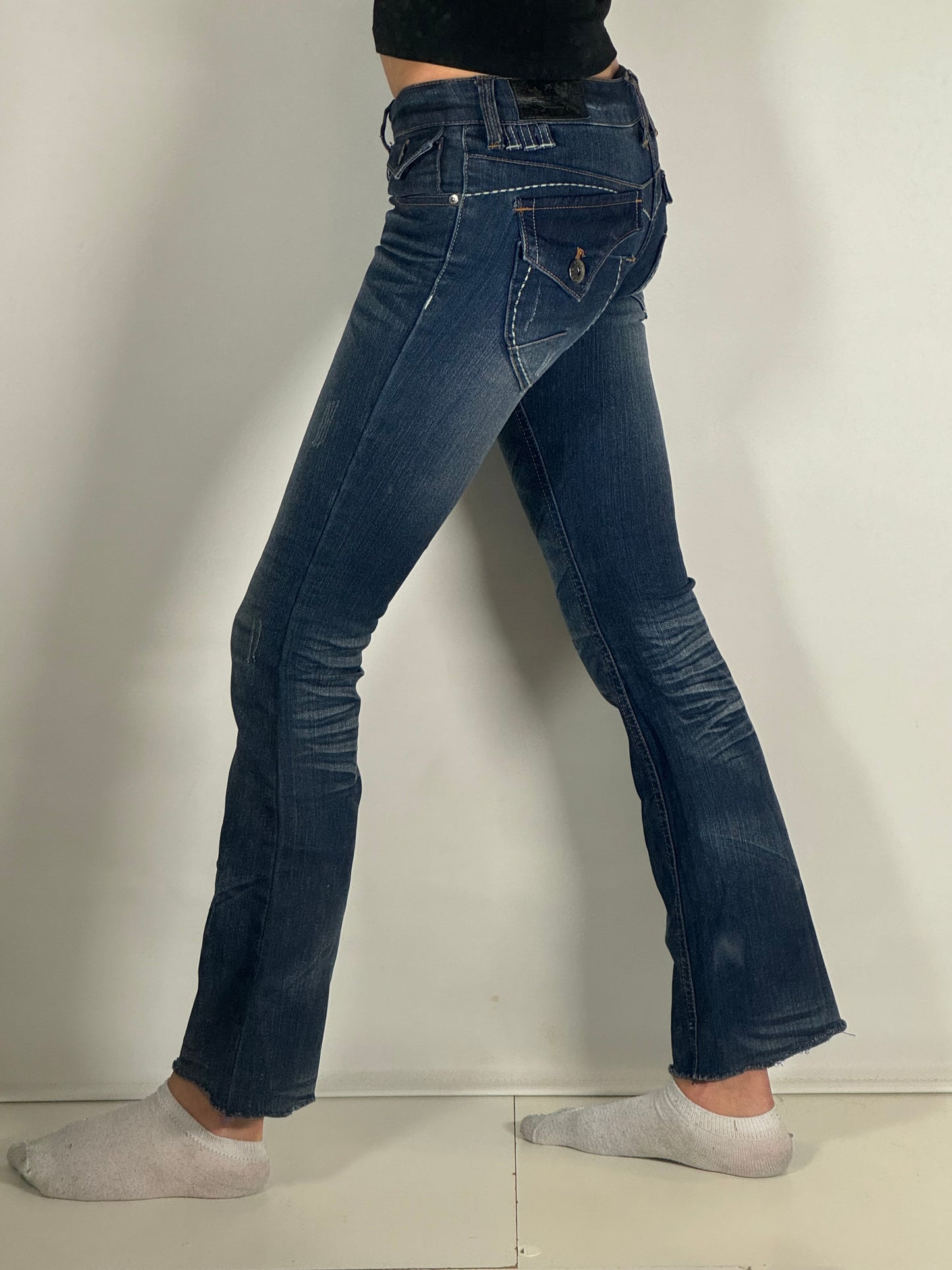 Lågmidjade jeans stl: XXS