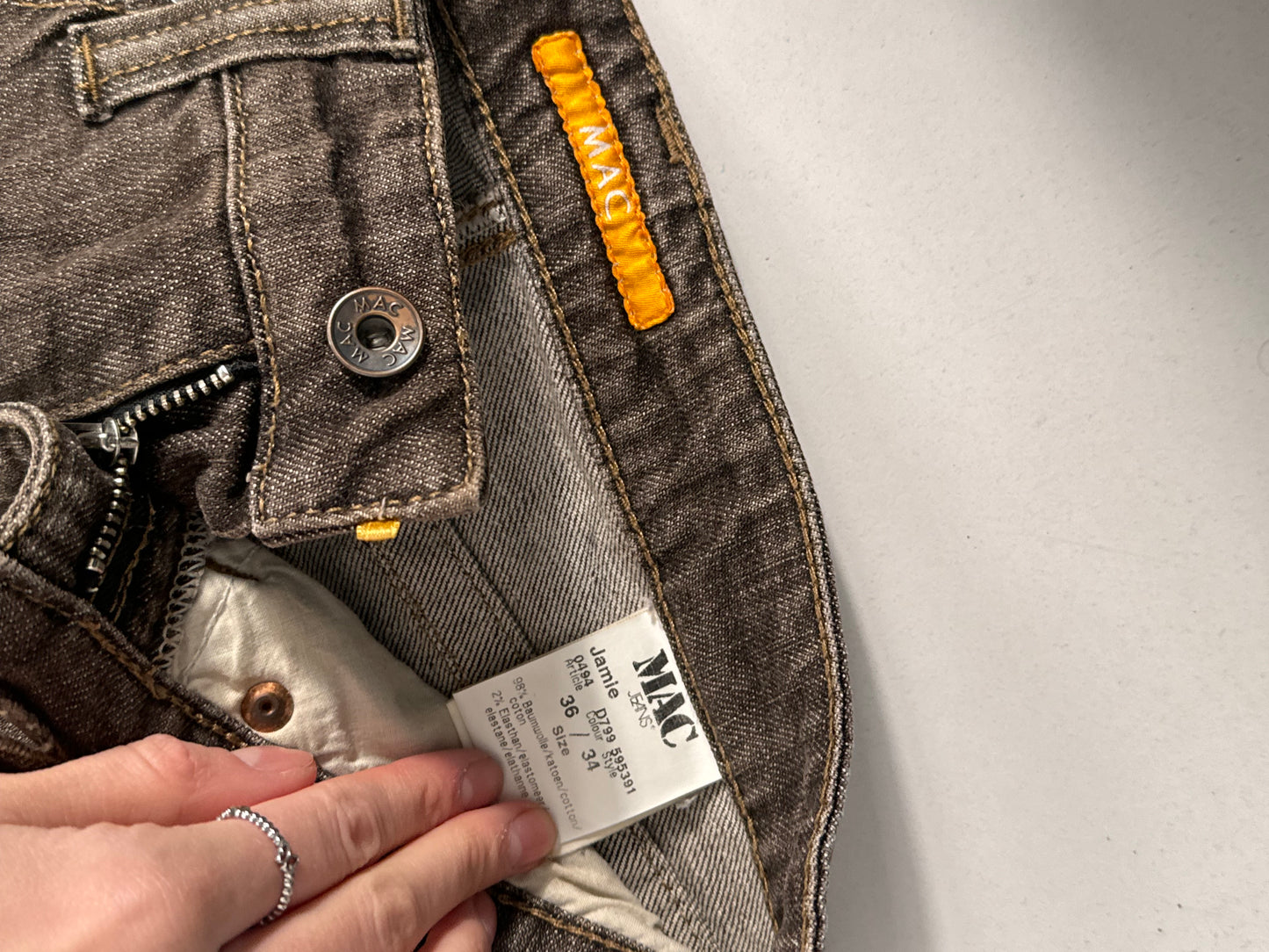 Lågmidjade jeans stl: XS