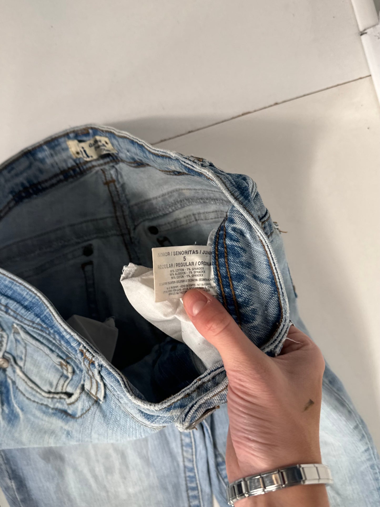 Lågmidjade jeans stl: XS