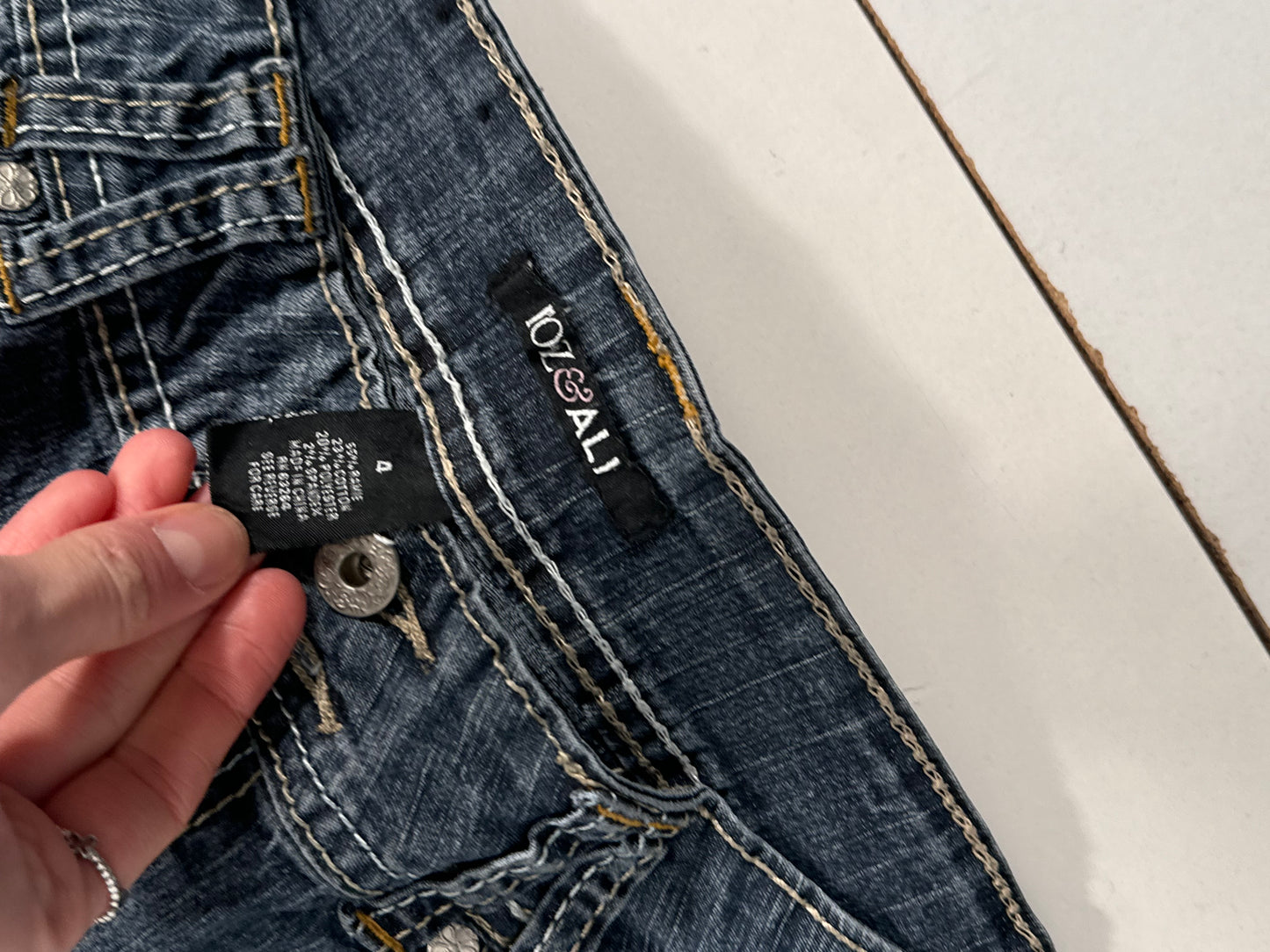 Lågmidjade jeans stl: S