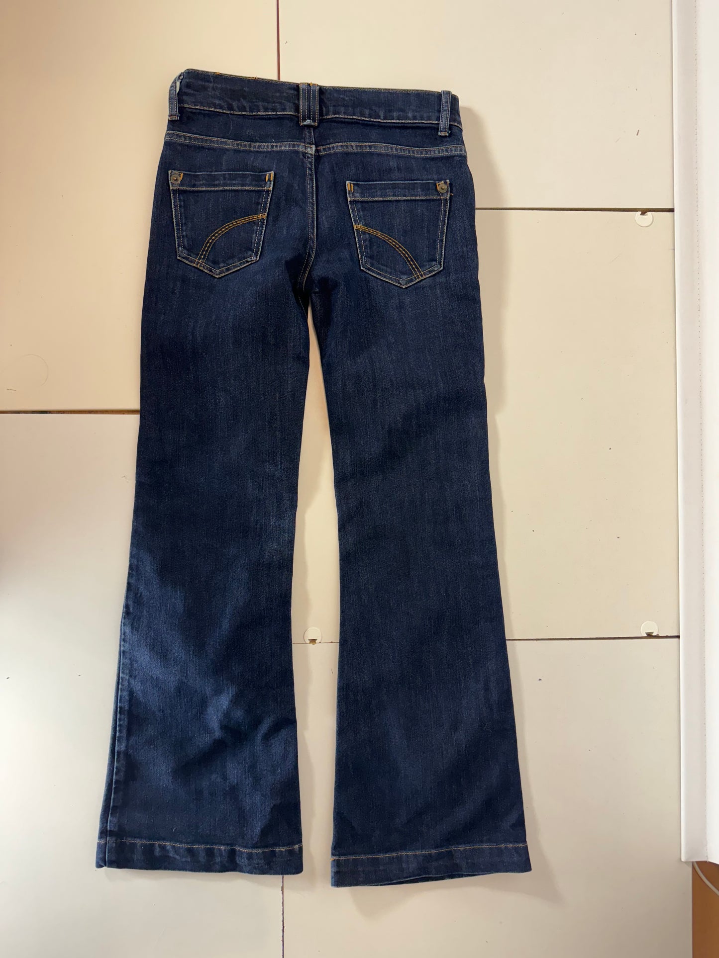 Lågmidjade jeans–stl: XS