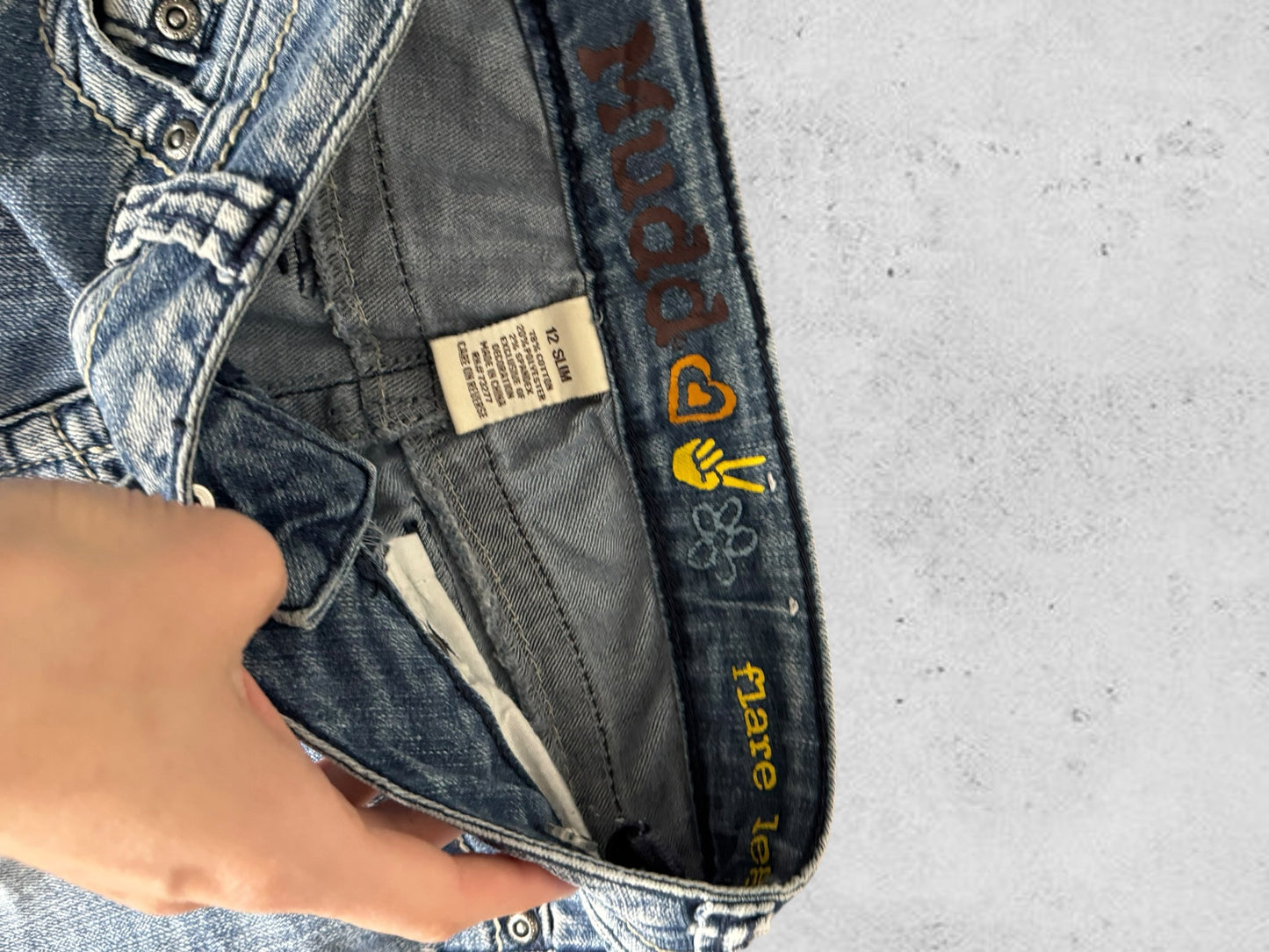 Lågmidjade jeans stl: XXS