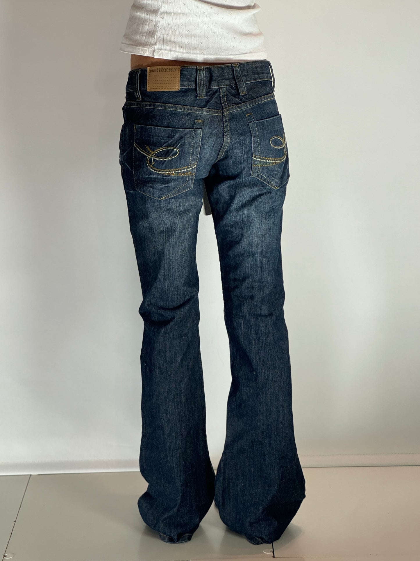 Lågmidjade jeans stl: S