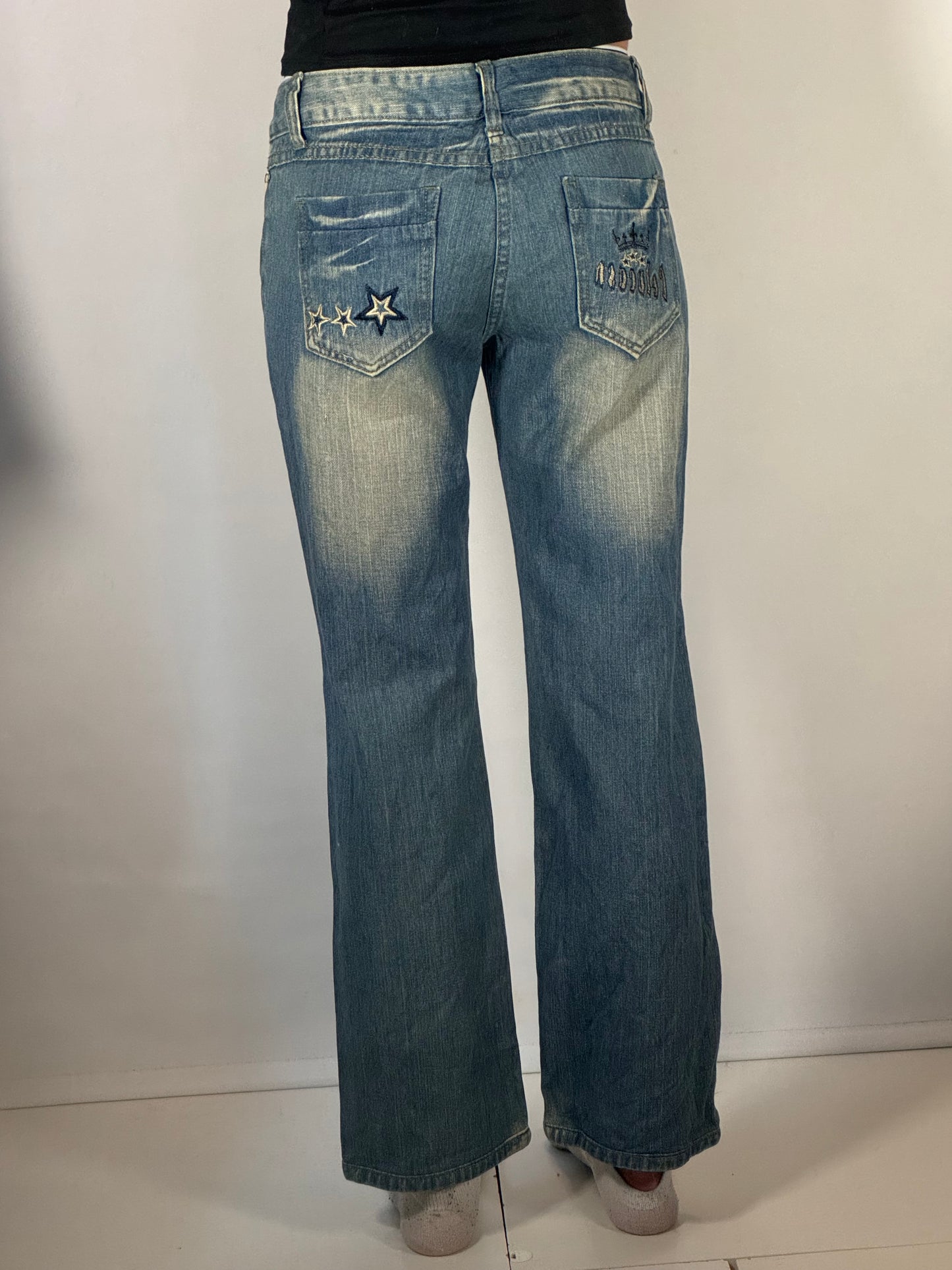 Lågmidjade jeans stl: S