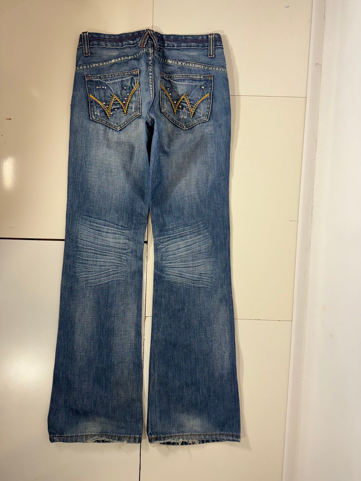 Lågmidjade jeans stl: XS