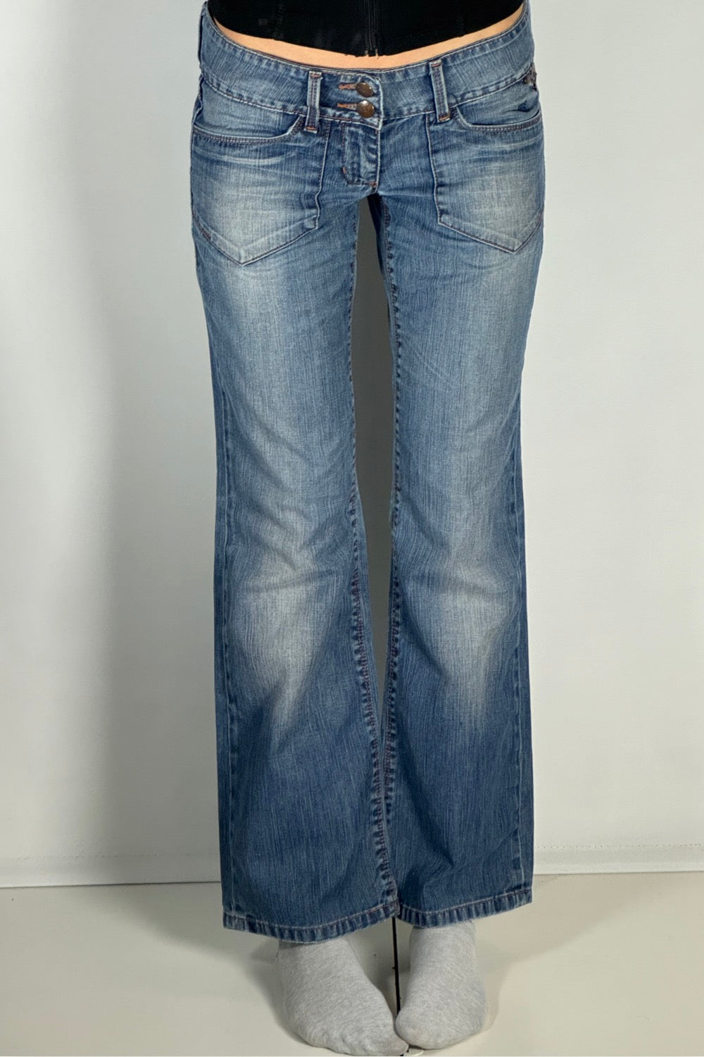 Lågmidjade jeans stl: S