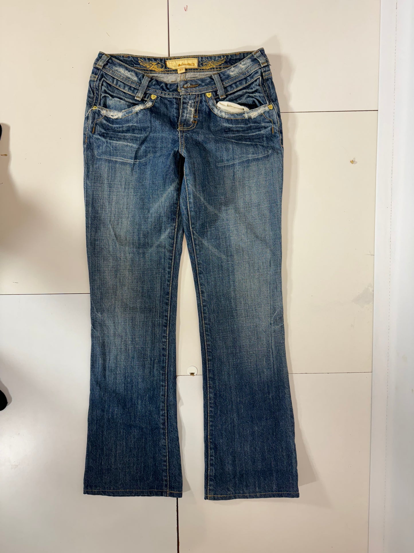 Lågmidjade jeans stl: XS/S