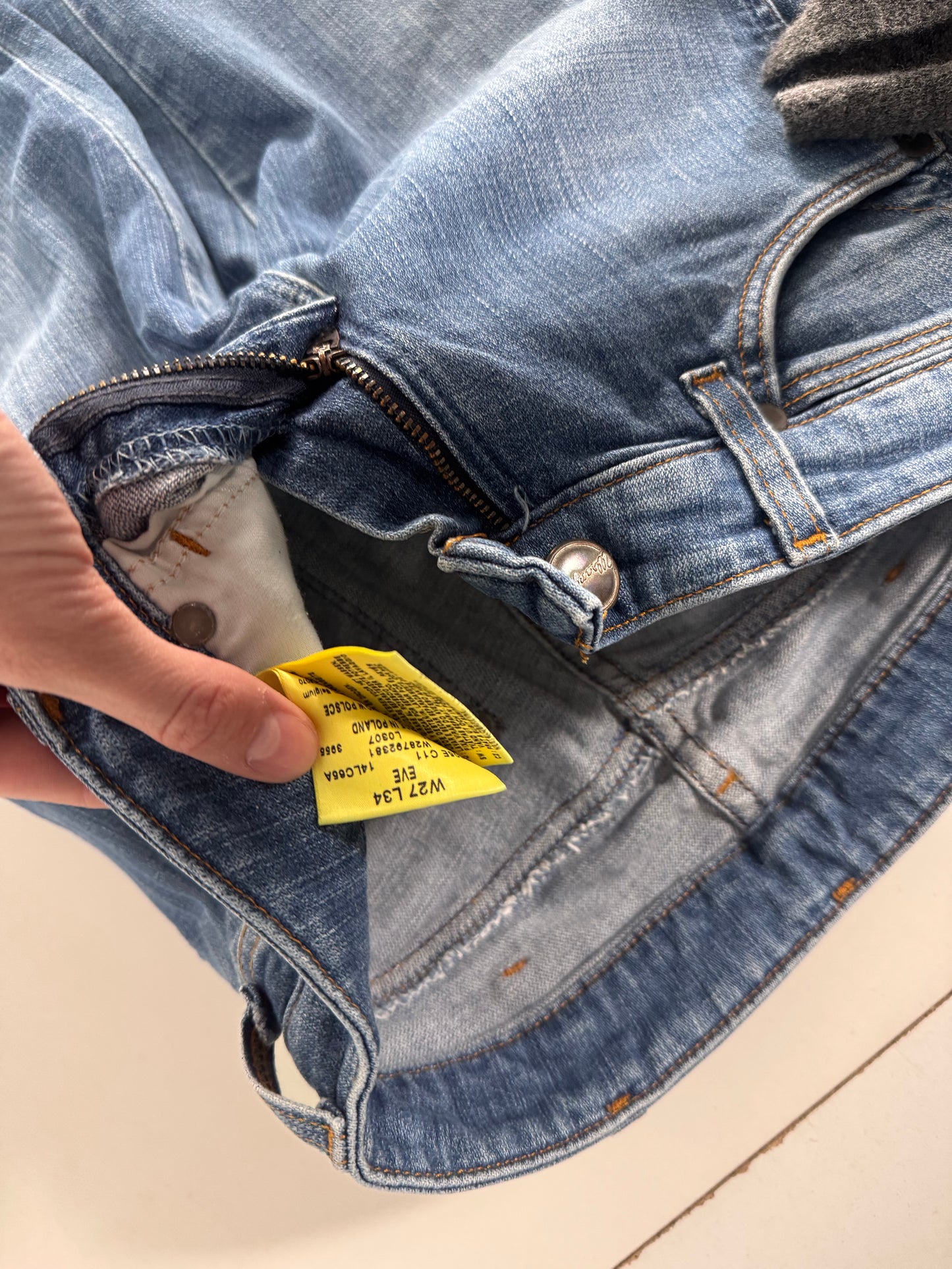 Lågmidjade jeans stl: XS
