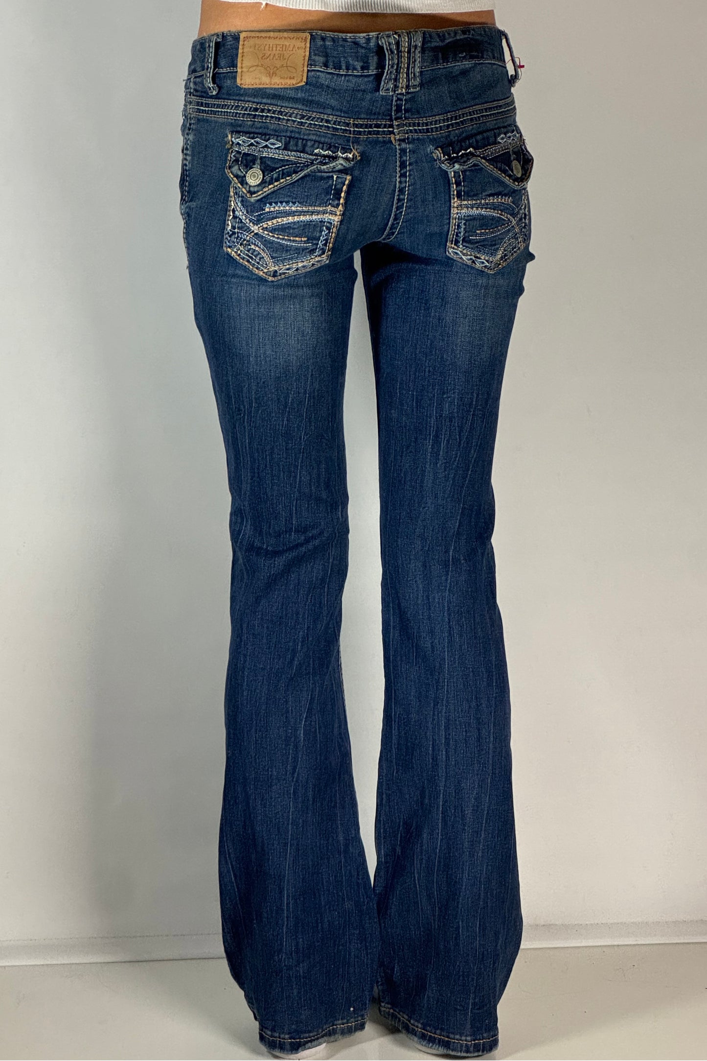 Lågmidjade jeans stl: S