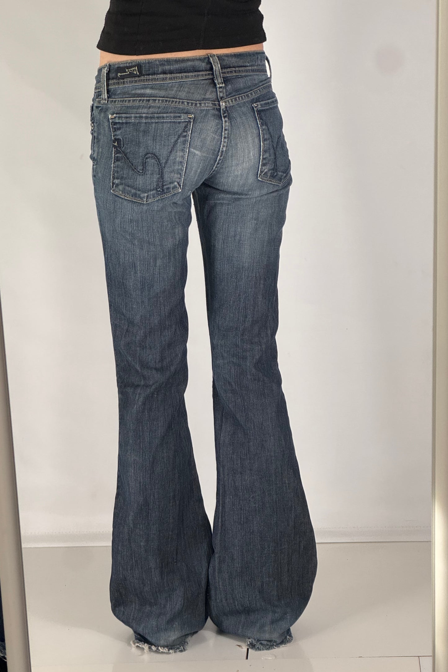 Lågmidjade jeans stl: XS