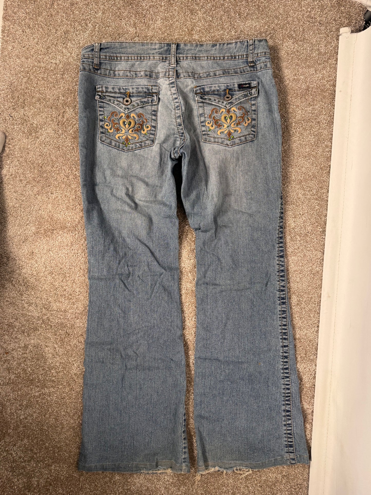Lågmidjade jeans stl: M