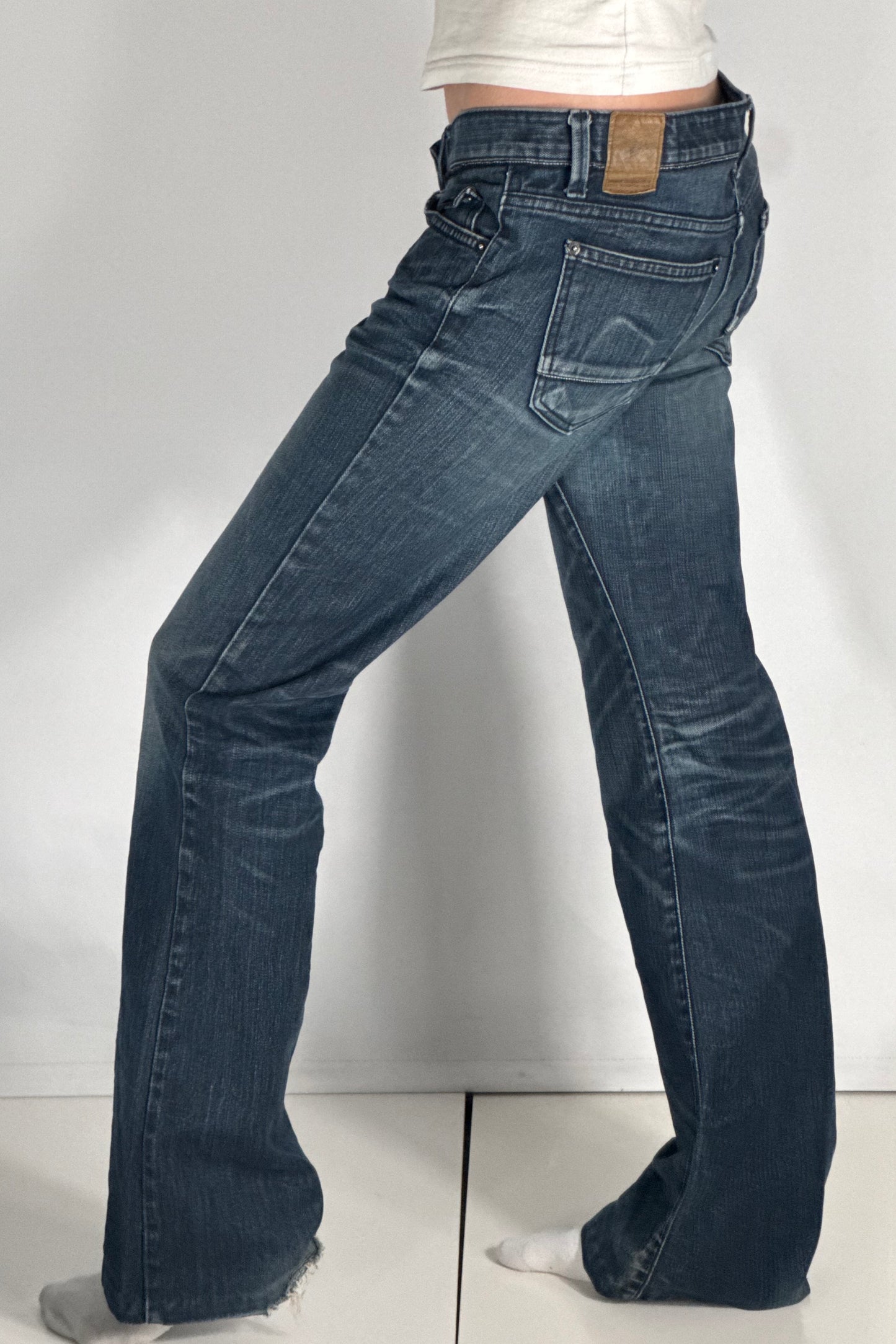 Lågmidjade jeans stl: S
