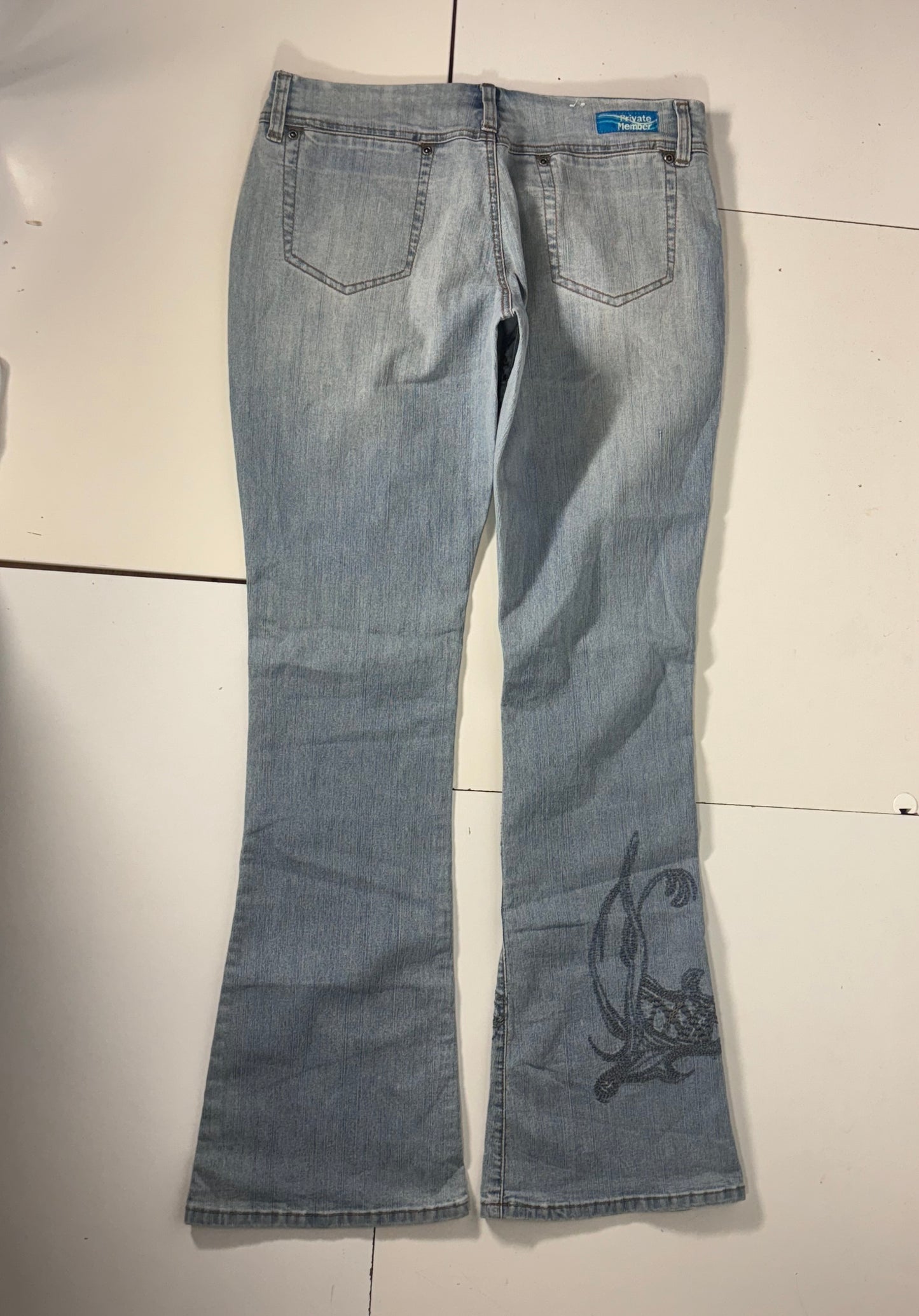 Lågmidjade jeans stl: M