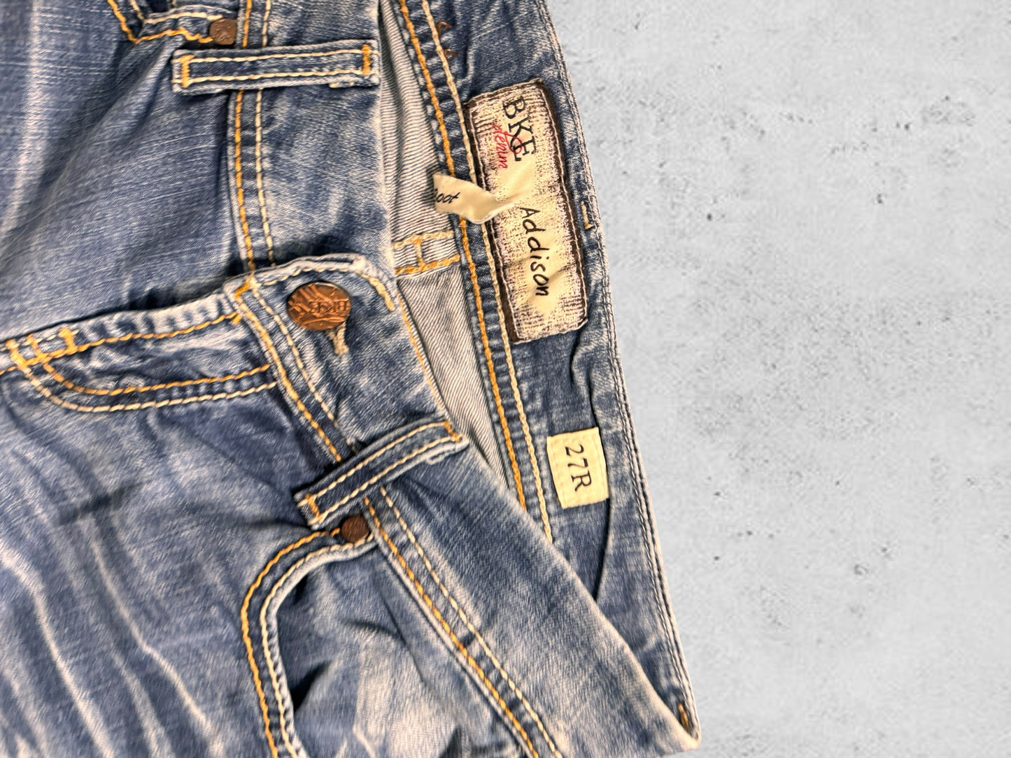 Lågmidjade jeans stl: S