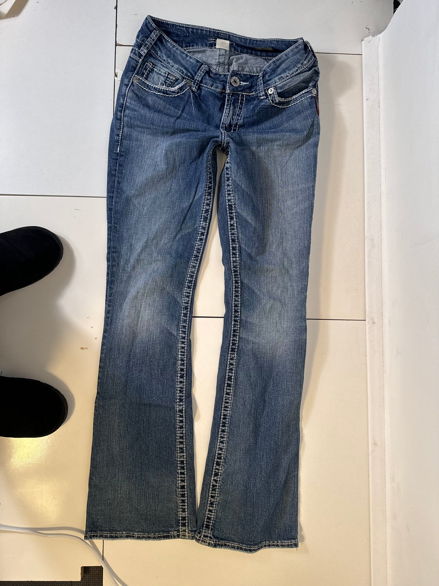 Lågmidjade jeans stl: XS