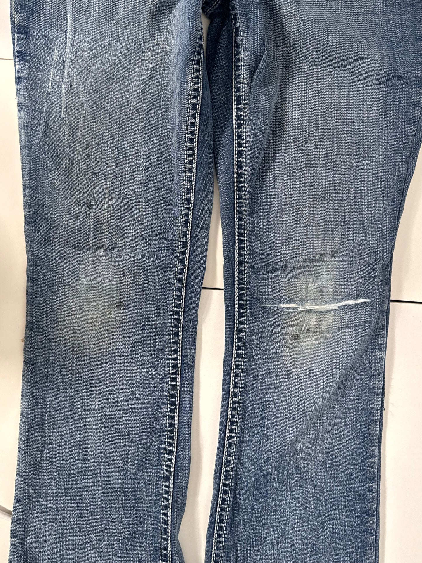 Lavtaljede jeans str: S
