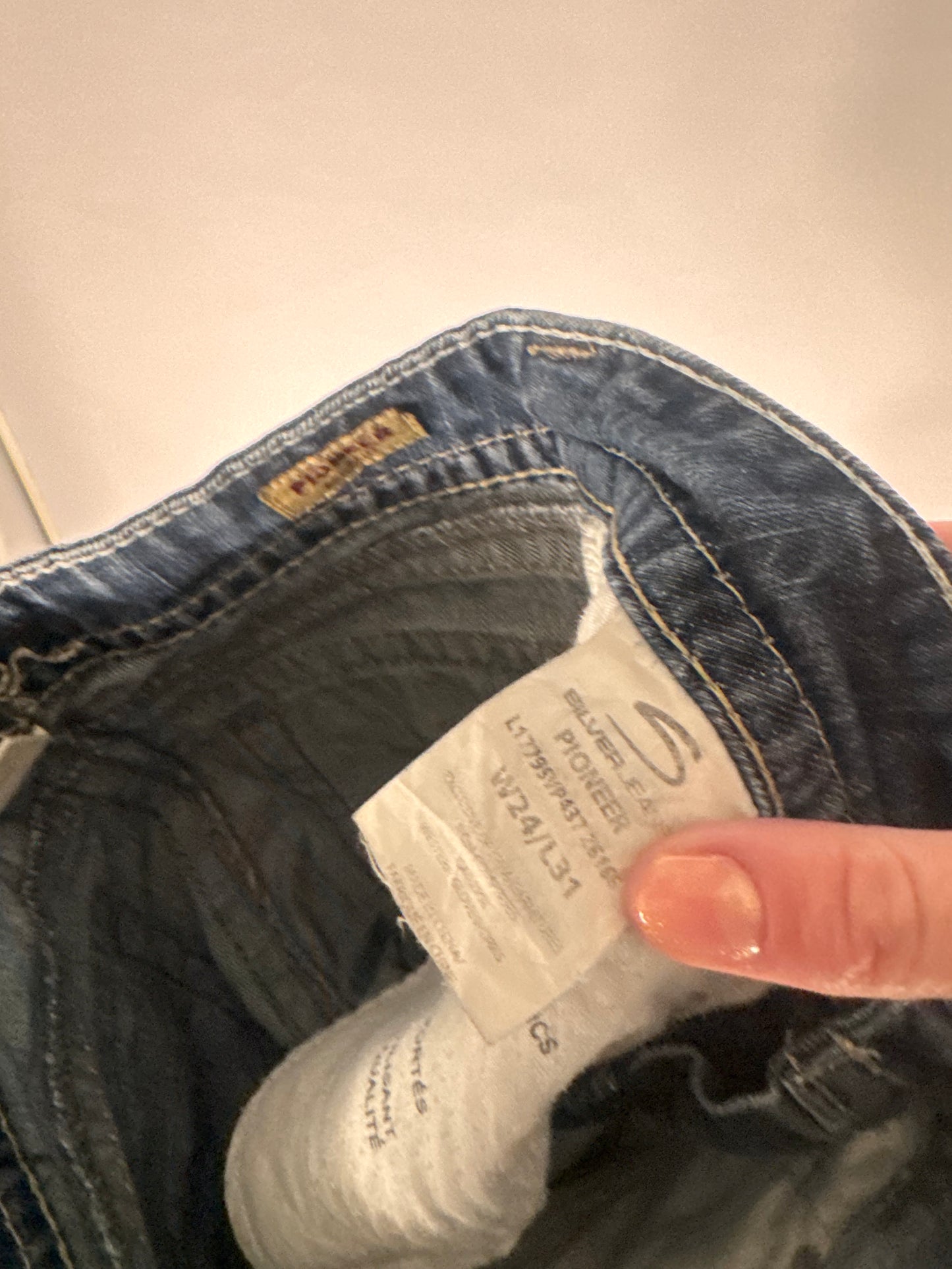 Lågmidjade jeans stl: XS