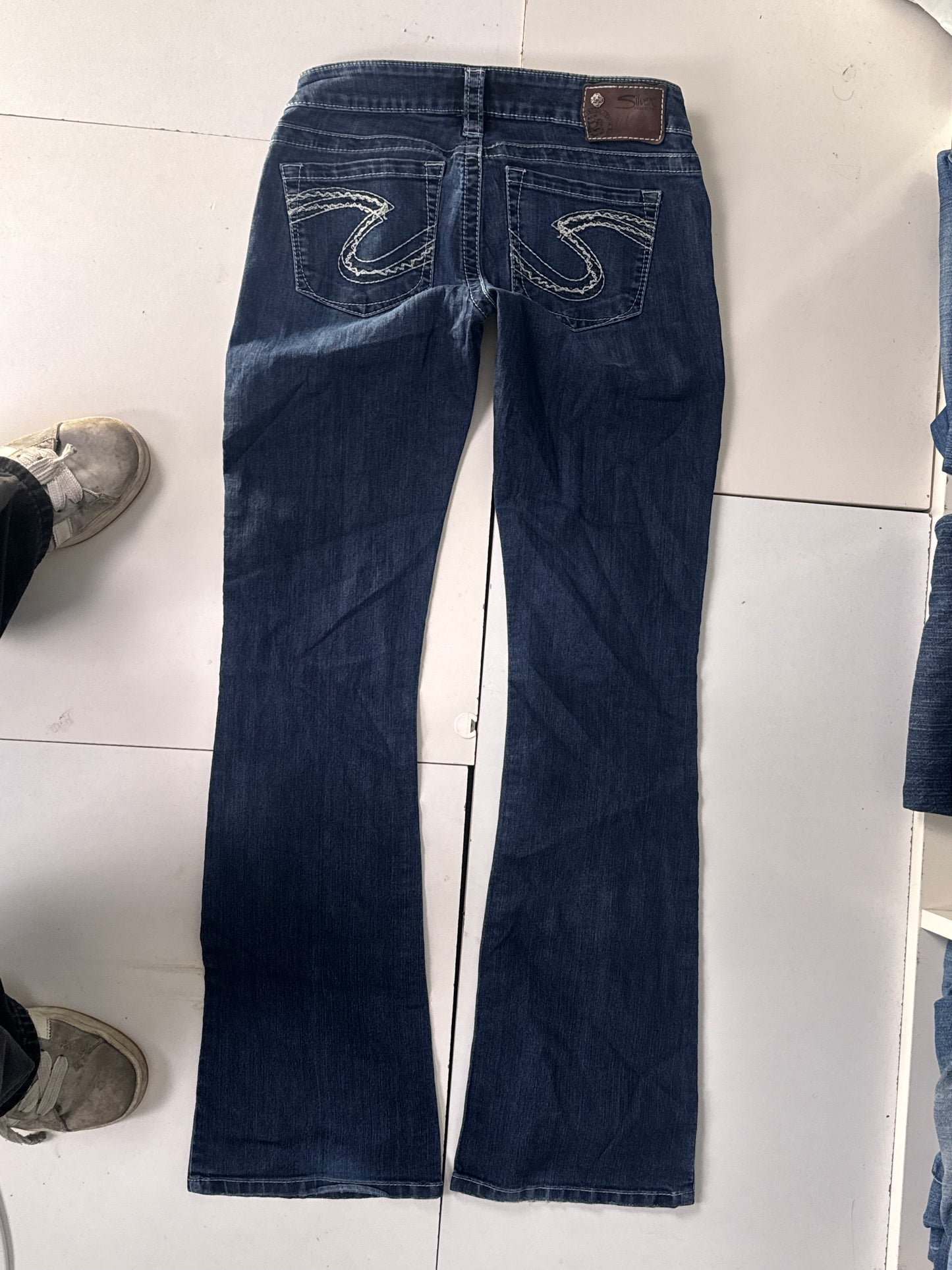 Lågmidjade jeans stl: XS