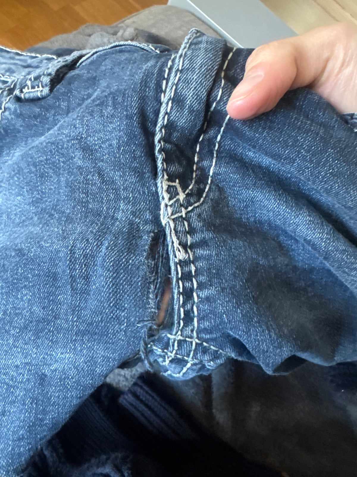 Lågmidjade jeans stl: XS