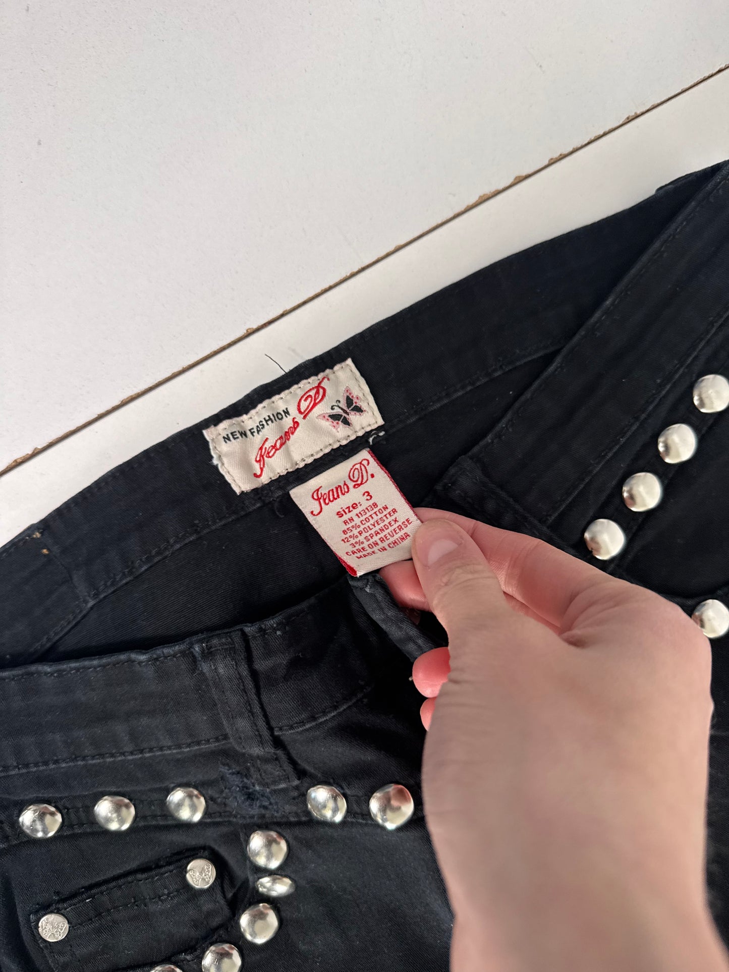 Lavlivede jeans str: XS