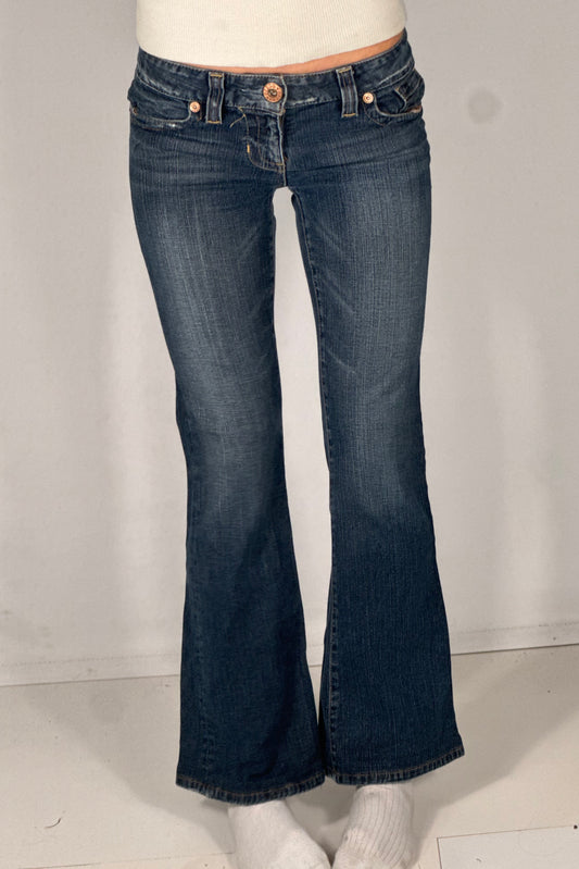 Lågmidjade jeans stl: XS