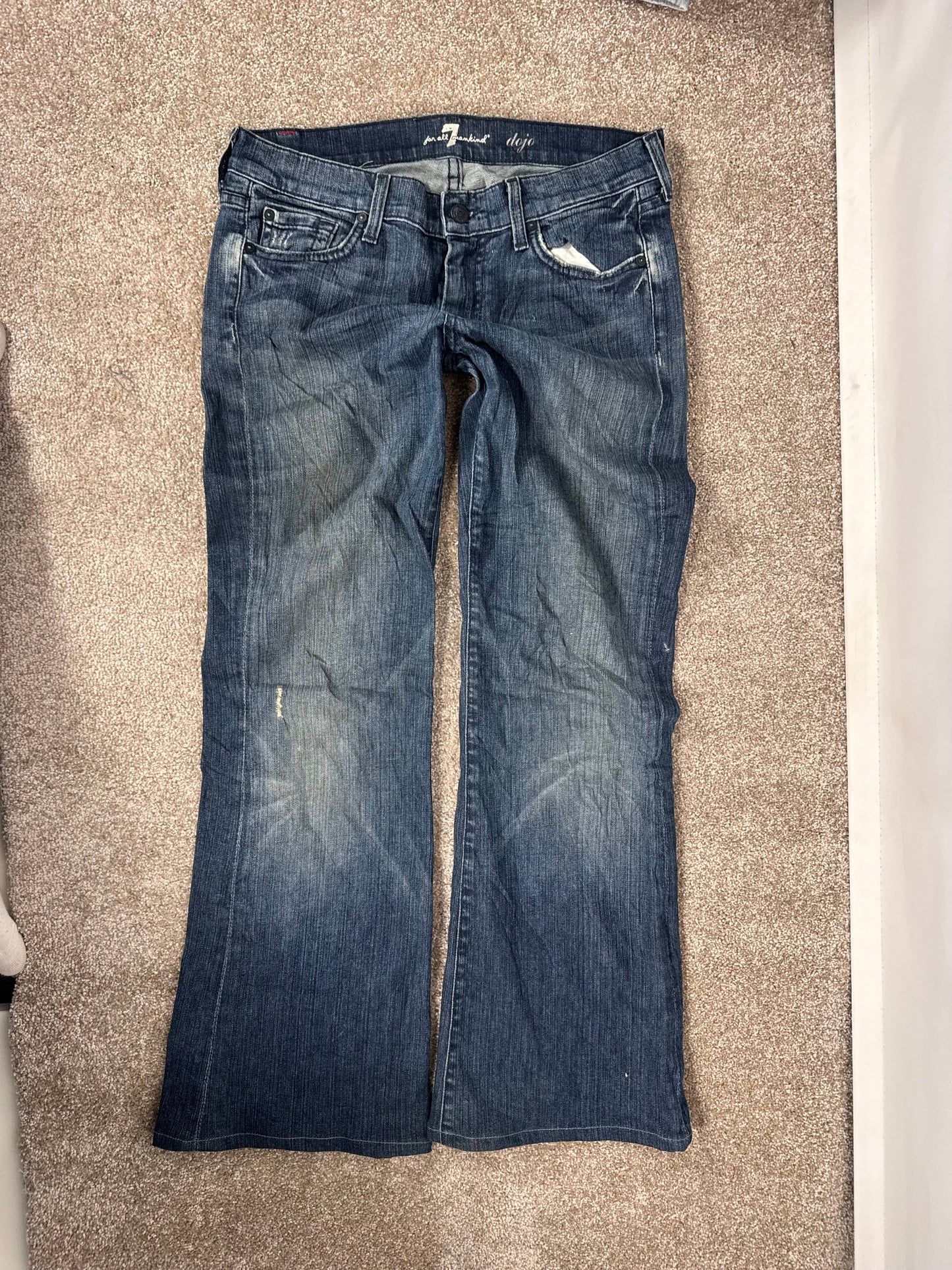 Lågmidjade jeans stl: S/M