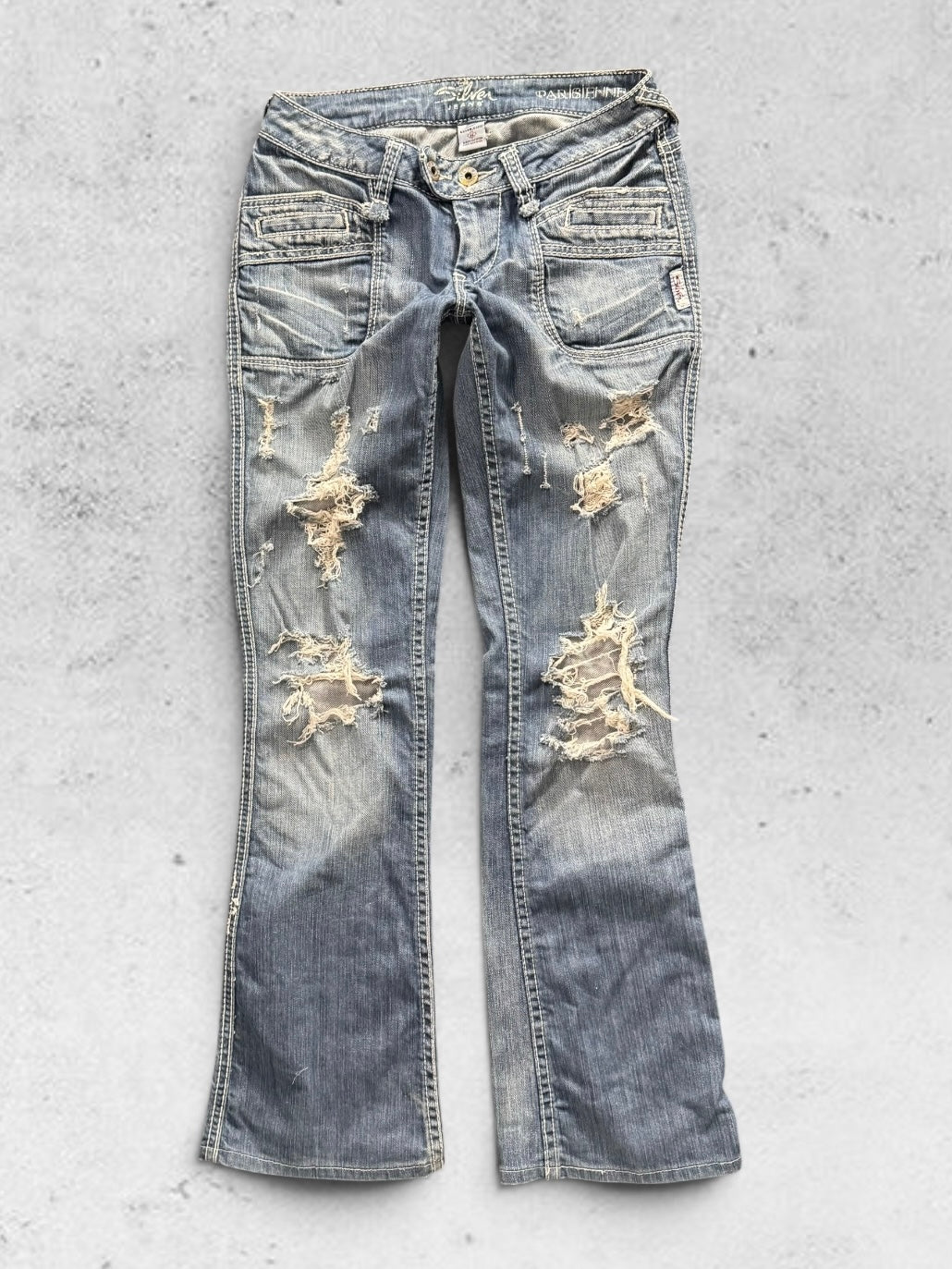 Lågmidjade jeans stl: XXS