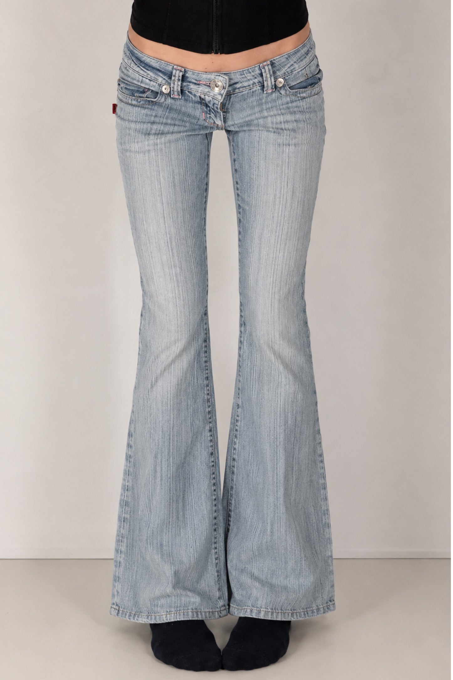 Lågmidjade jeans stl: XXS