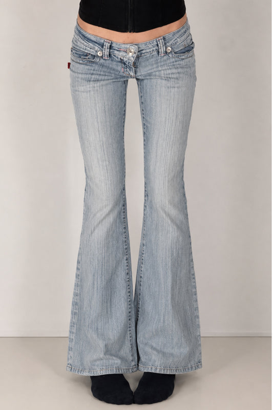 Lågmidjade jeans stl: XXS