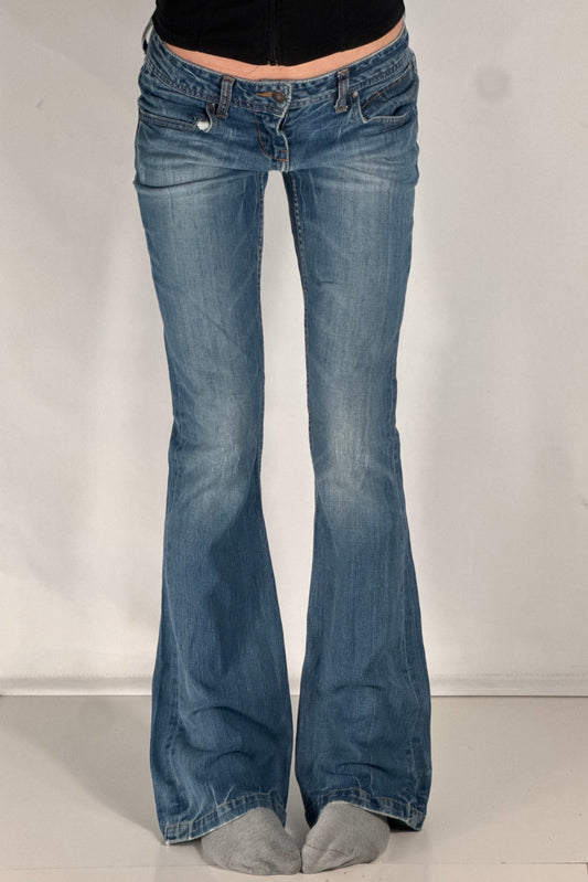 Lågmidjade jeans stl: S