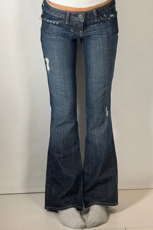 Lågmidjade jeans stl: XS