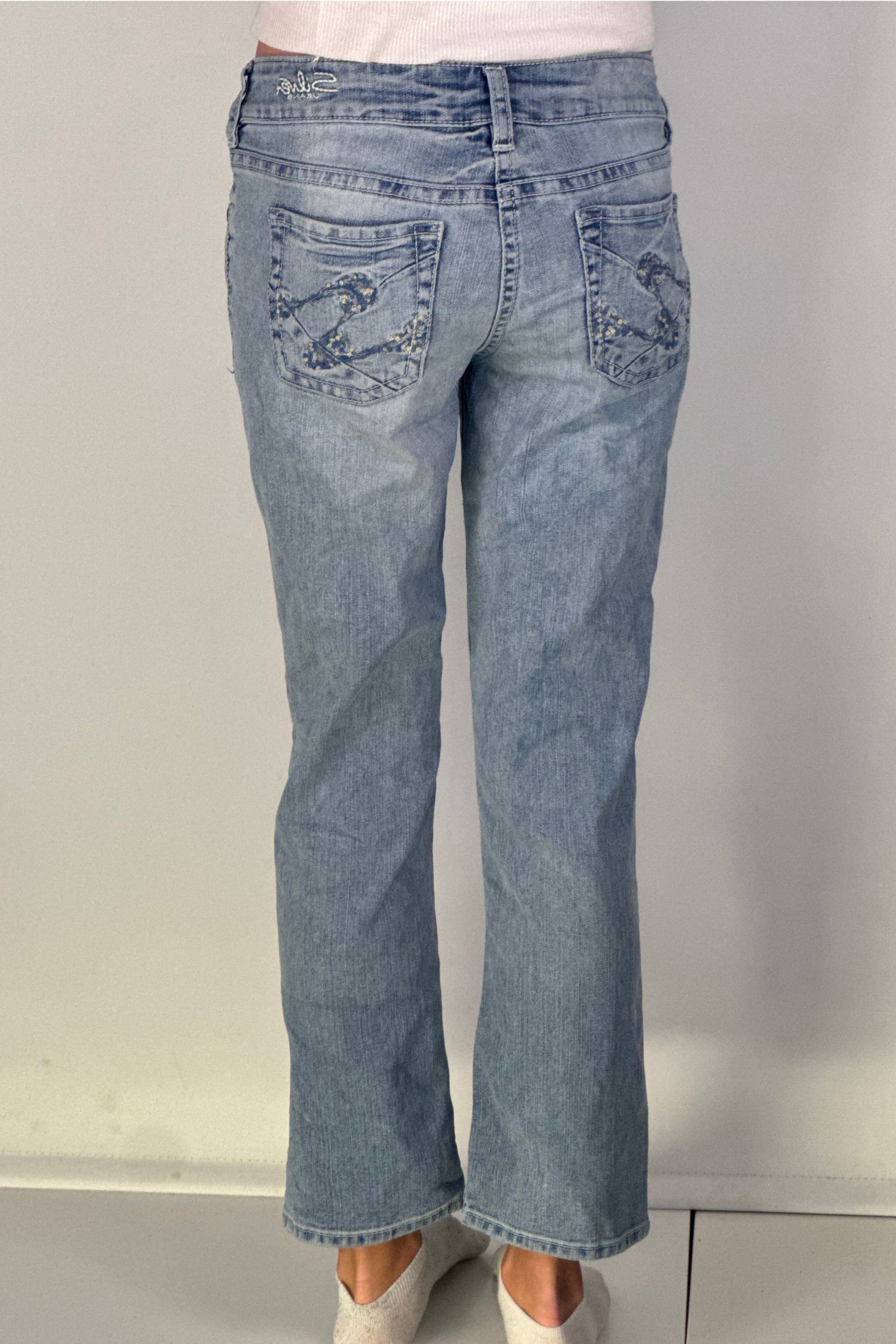 Lågmidjade jeans stl: XS